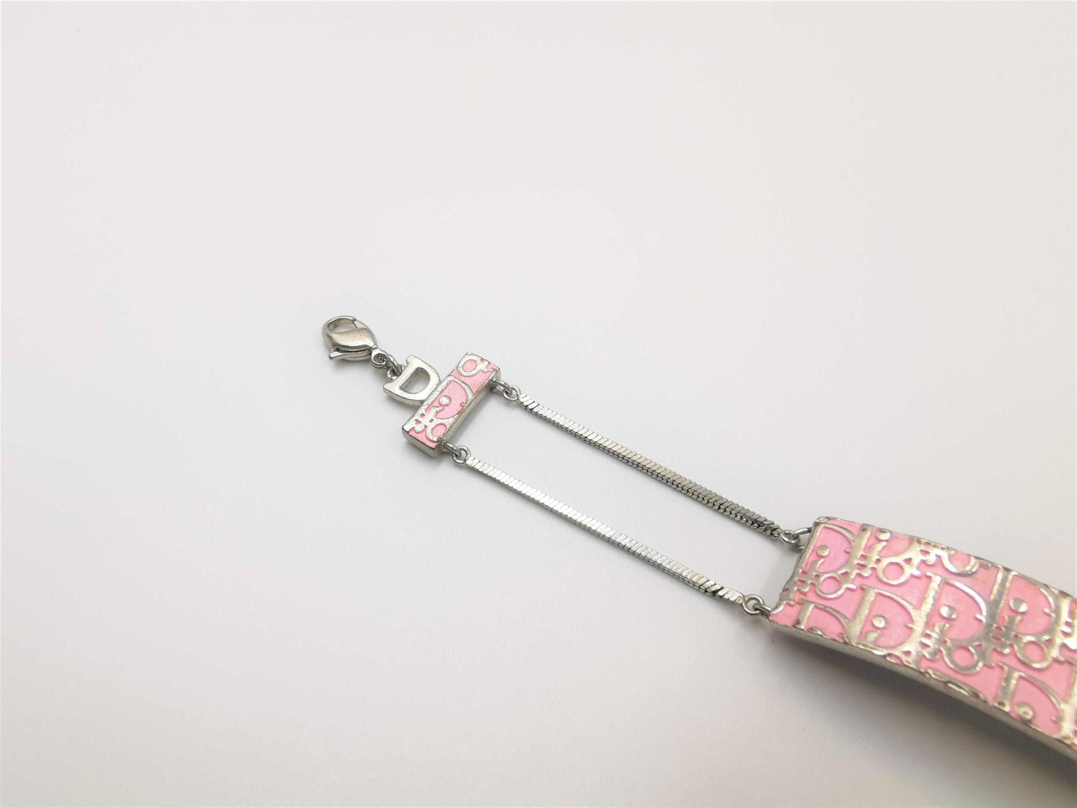 Dior Dior Trotter Pink Bracelet Size ONE SIZE - 5 Thumbnail