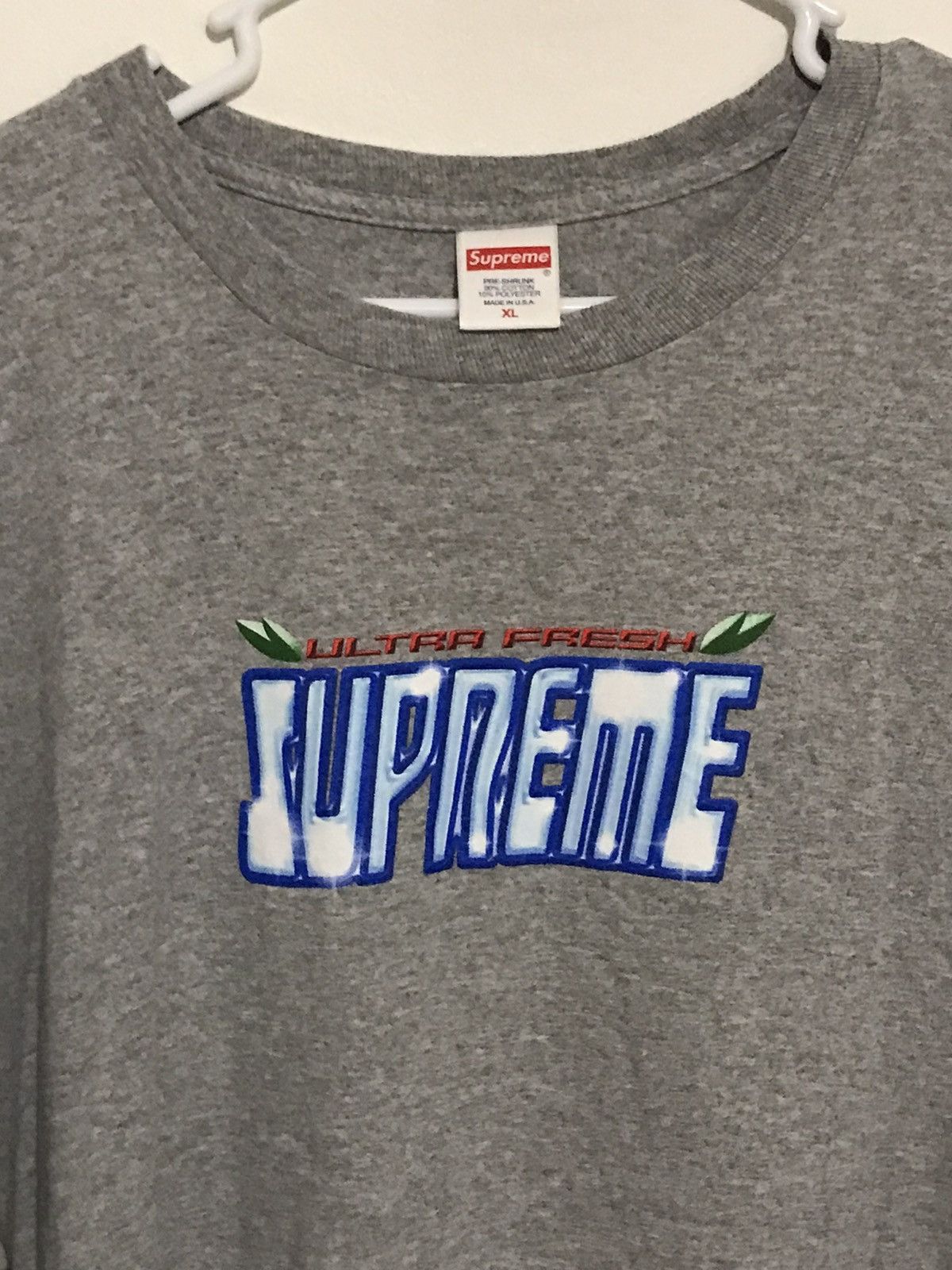 Supreme Supreme Ultra Fresh Tee Size US XL / EU 56 / 4 - 2 Thumbnail