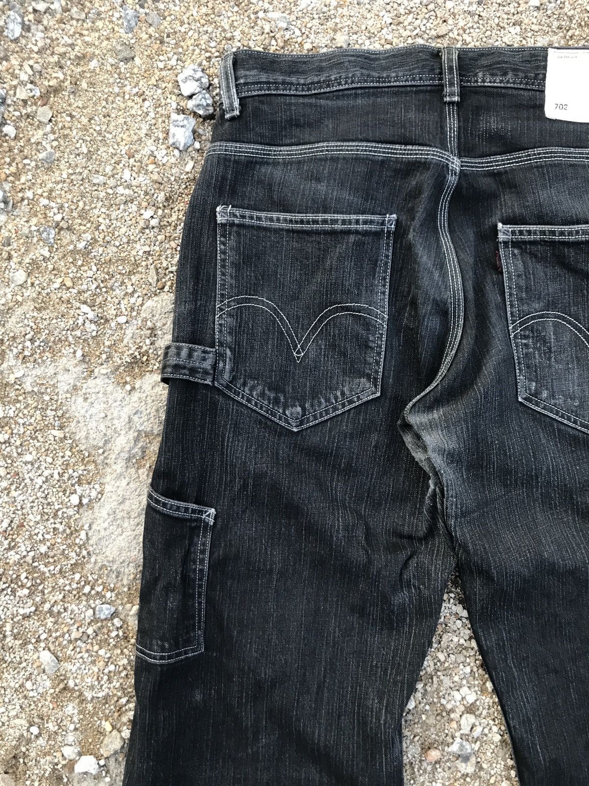 Levi's vintage levis strauss lot 702 carpenter super black denim Size US 30 / EU 46 - 10 Thumbnail