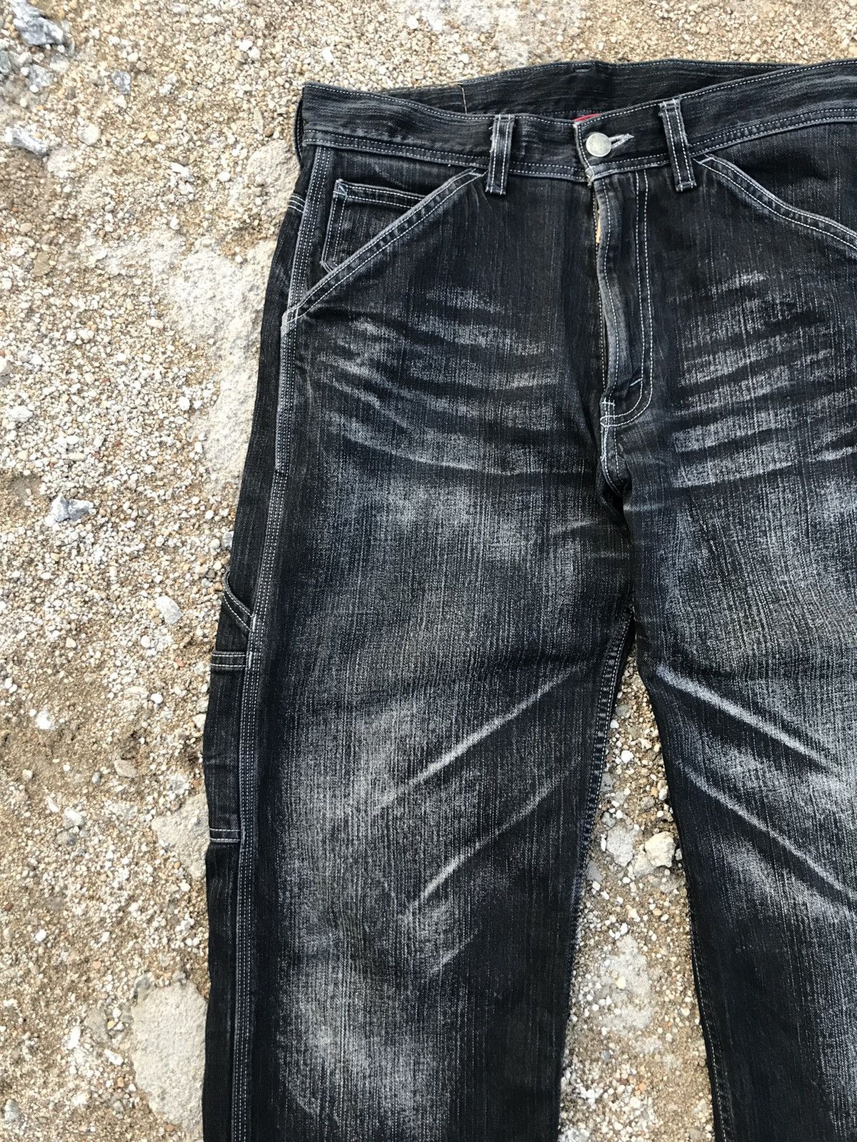Levi's vintage levis strauss lot 702 carpenter super black denim Size US 30 / EU 46 - 4 Thumbnail