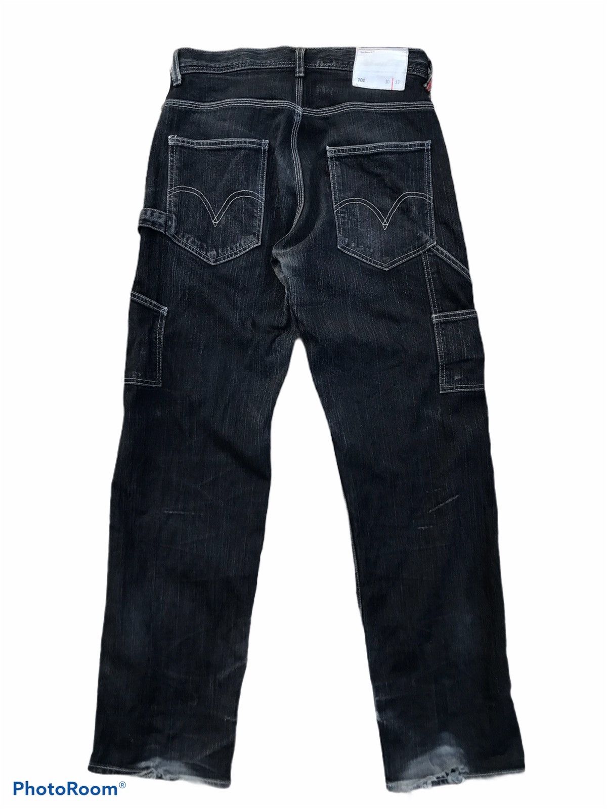 Levi's vintage levis strauss lot 702 carpenter super black denim Size US 30 / EU 46 - 1 Thumbnail