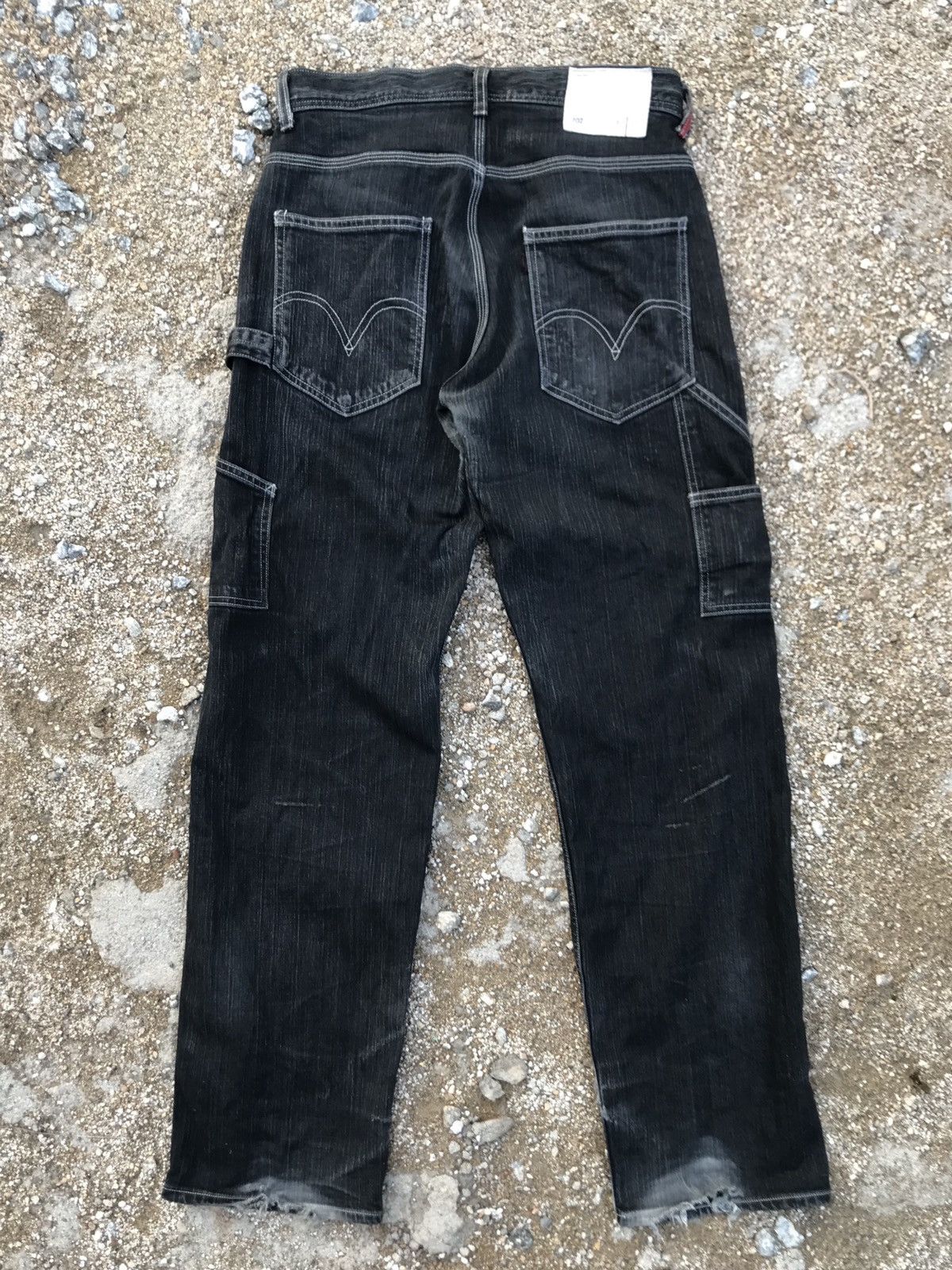 Levi's vintage levis strauss lot 702 carpenter super black denim Size US 30 / EU 46 - 8 Thumbnail