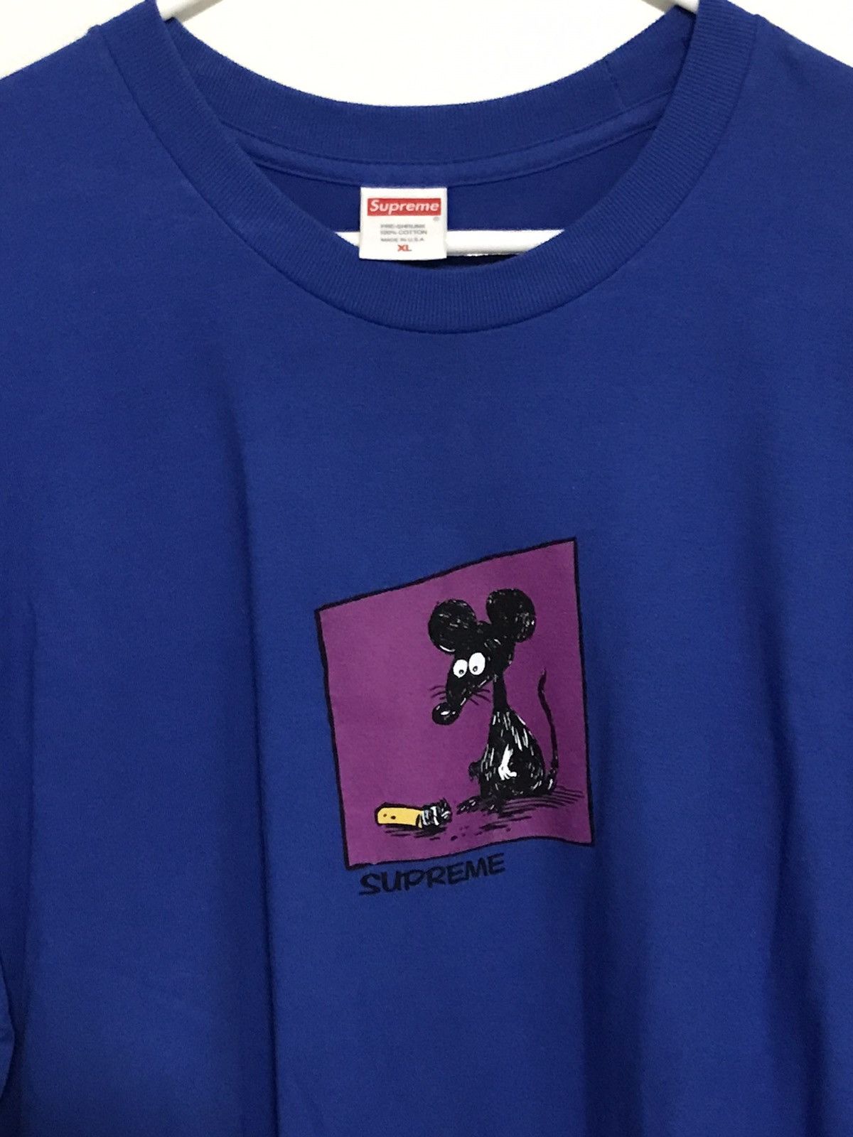 Supreme Supreme Mouse Tee Size US XL / EU 56 / 4 - 2 Thumbnail