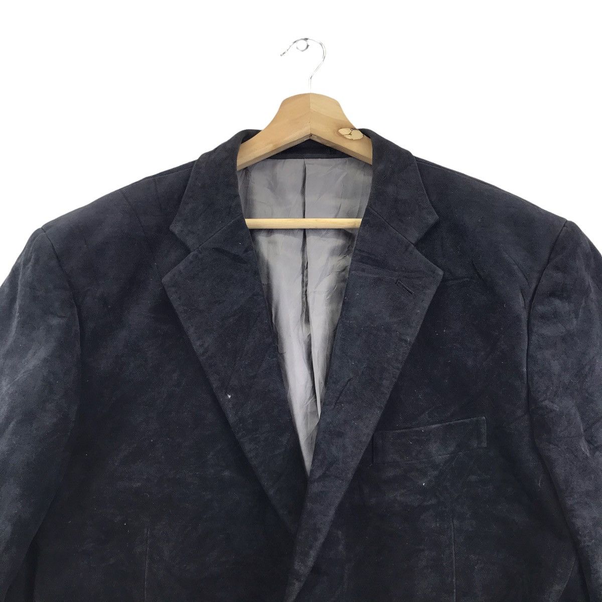 Kansai Yamamoto KANSAI YAMAMOTO KANSAI JapaneseBrand BlackBlazer Coat Jacket Size US XL / EU 56 / 4 - 2 Thumbnail