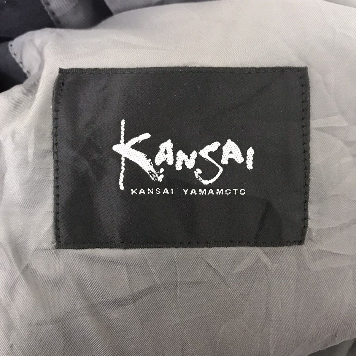 Kansai Yamamoto KANSAI YAMAMOTO KANSAI JapaneseBrand BlackBlazer Coat Jacket Size US XL / EU 56 / 4 - 3 Thumbnail