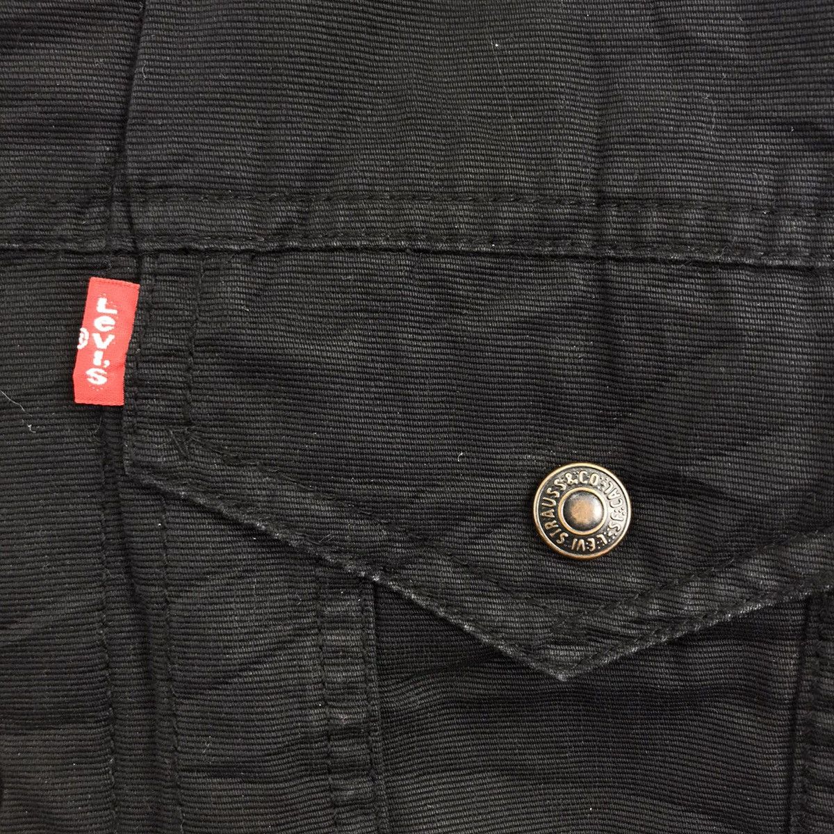 Levi's LEVIS STRAUSS Denim Cargo Jeans Black Hoodie Jacket Size US M / EU 48-50 / 2 - 3 Thumbnail
