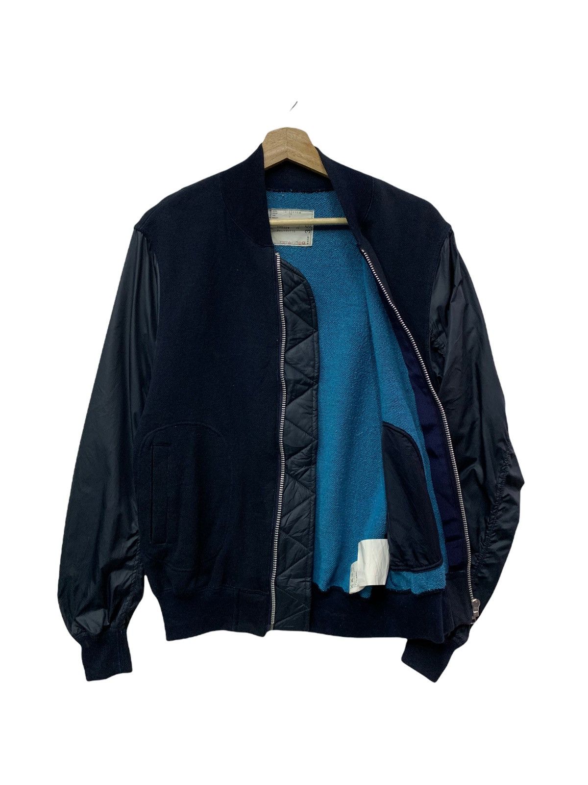 Sacai Sacai S/S 15 Reconstructed Terry cloth MA-1 Bomber | Grailed