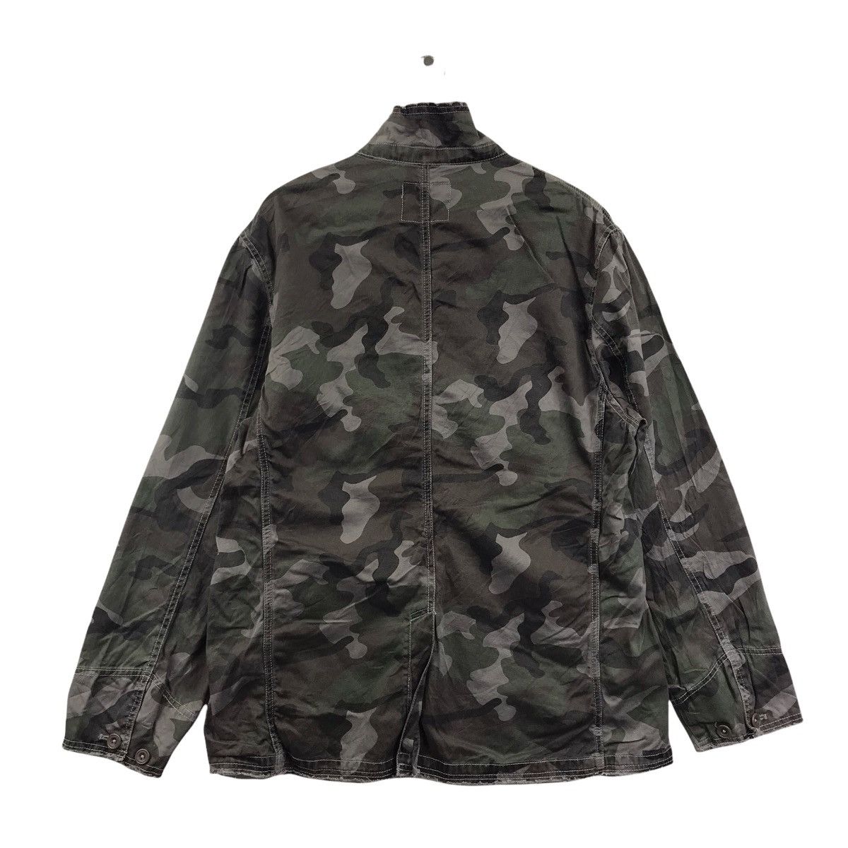 Tony Hawk TONY HAWK SKATEBOARD Camouflage Green Army Chore Jacket Size US L / EU 52-54 / 3 - 7 Thumbnail
