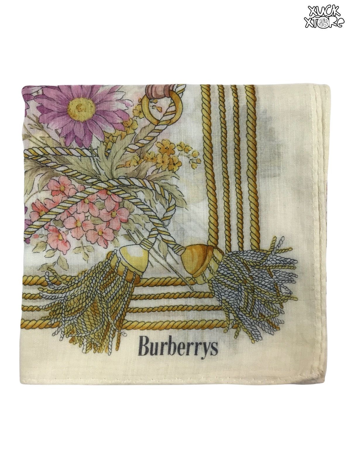 Burberry Vintage Burberry Handkerchief / Bandana / Neckerchief Size ONE SIZE - 2 Thumbnail