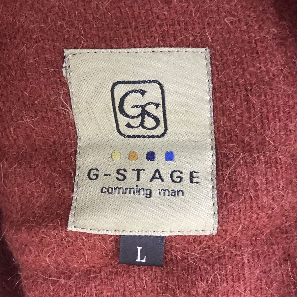 Vintage G-STAGE COMMING MAN TartanNova CheckWool Coat Jacket Blazer Size US L / EU 52-54 / 3 - 5 Thumbnail