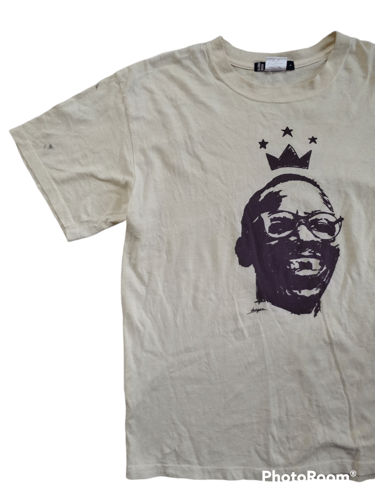 Global Work 🔥Vintage Global Work Mahatma Gandhi Tees Size US M / EU 48-50 / 2 - 3 Thumbnail