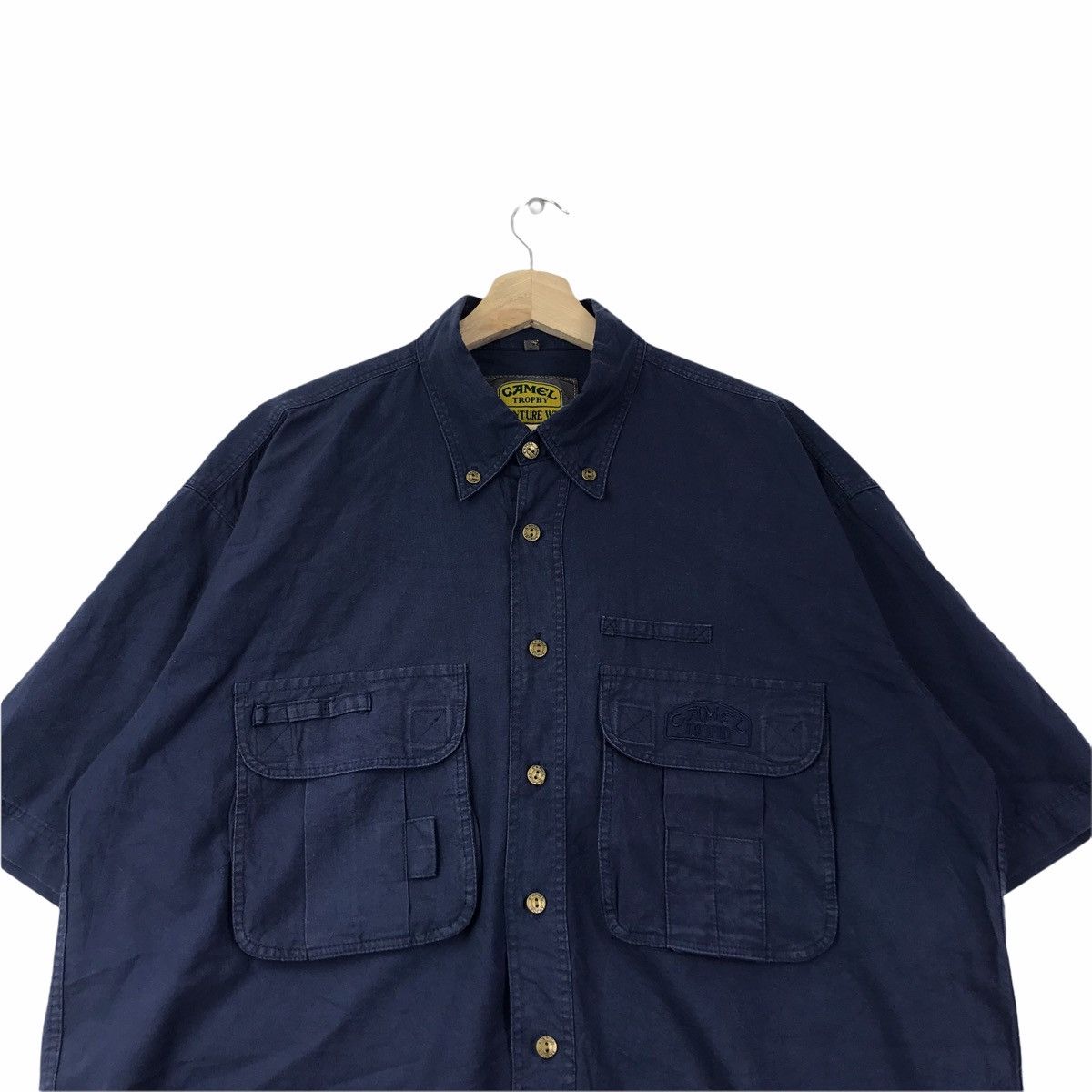 Camel CAMEL TROPHY ADVENTURE Wear Racing Team Blue Shirt Size US XL / EU 56 / 4 - 3 Thumbnail