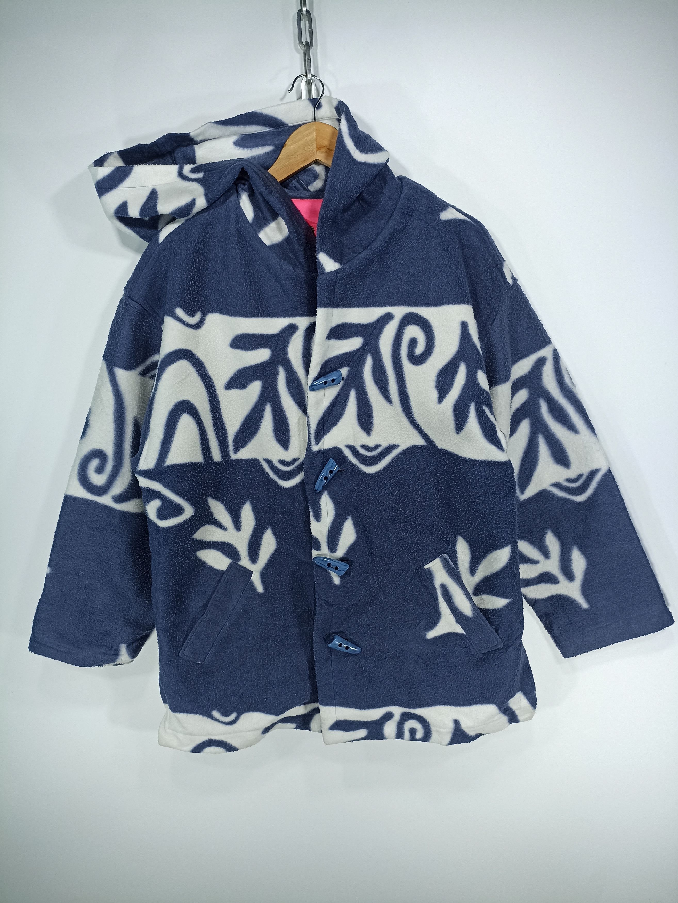 Japanese Brand × Vintage Vintage La2 Deux Fleece Jacket Size US M / EU 48-50 / 2 - 1 Thumbnail