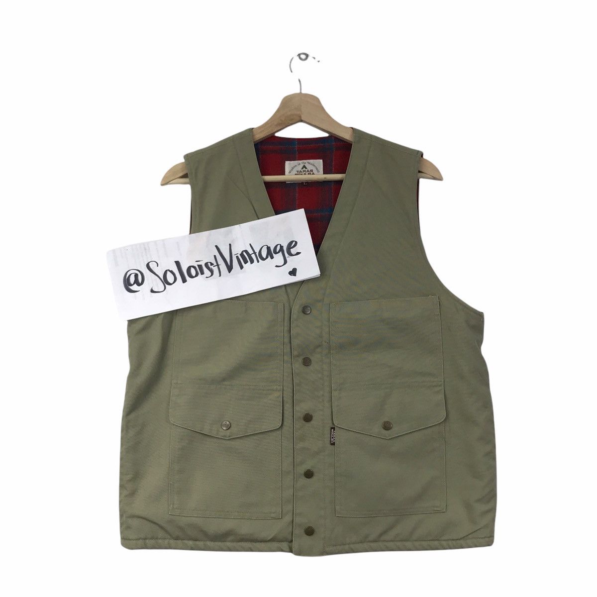 Vintage Vintage TARAS BOULBA By ASICS Tactical Fishing Vest Jacket Size US S / EU 44-46 / 1 - 1 Thumbnail