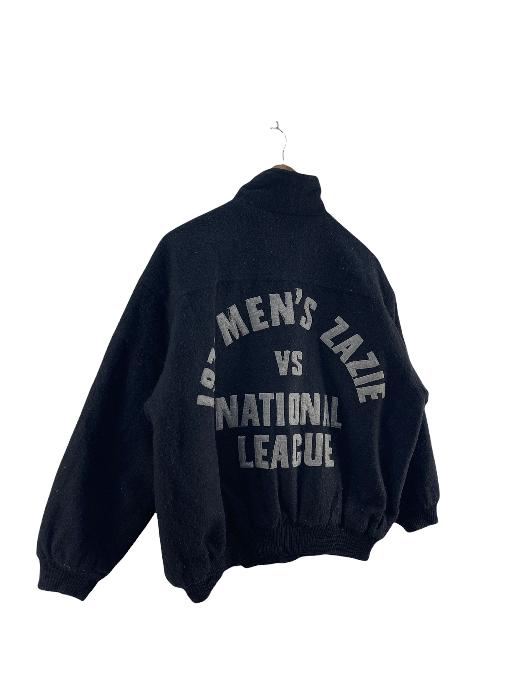 Japanese Brand VINTAGE ZAZIE D.V.S ASSOCIATION VARSITY JACKET Size US L / EU 52-54 / 3 - 4 Thumbnail