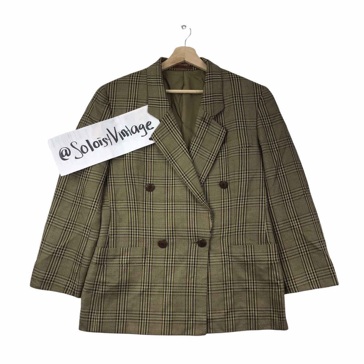 Burberry BURBERRYS LONDON Tartan Nova Check Blazer Coat Jacket Size US M / EU 48-50 / 2 - 1 Thumbnail