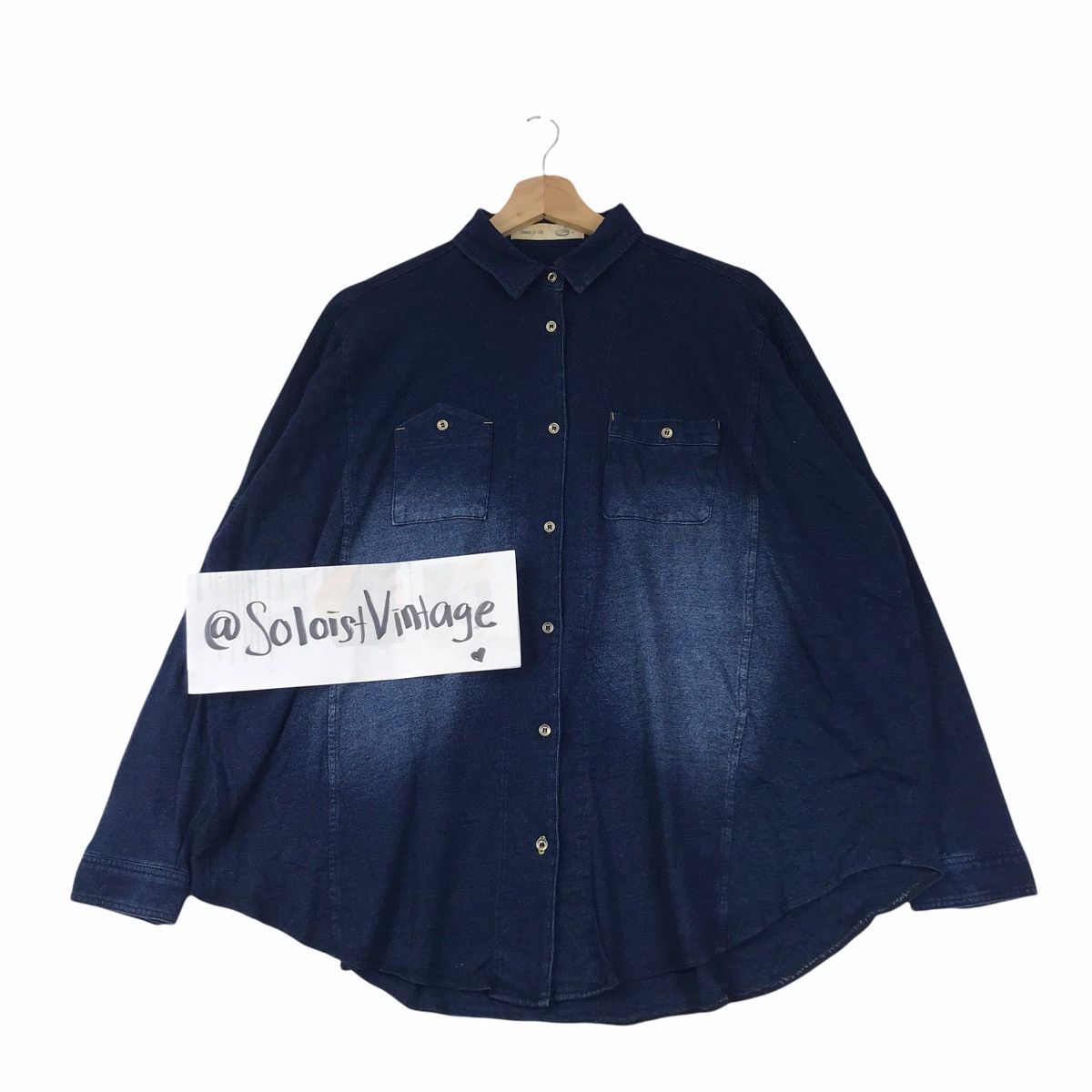 Comme Ca Ism COMME CA ISM Japanese Brand Blue Denim Jacket Size US M / EU 48-50 / 2 - 1 Thumbnail