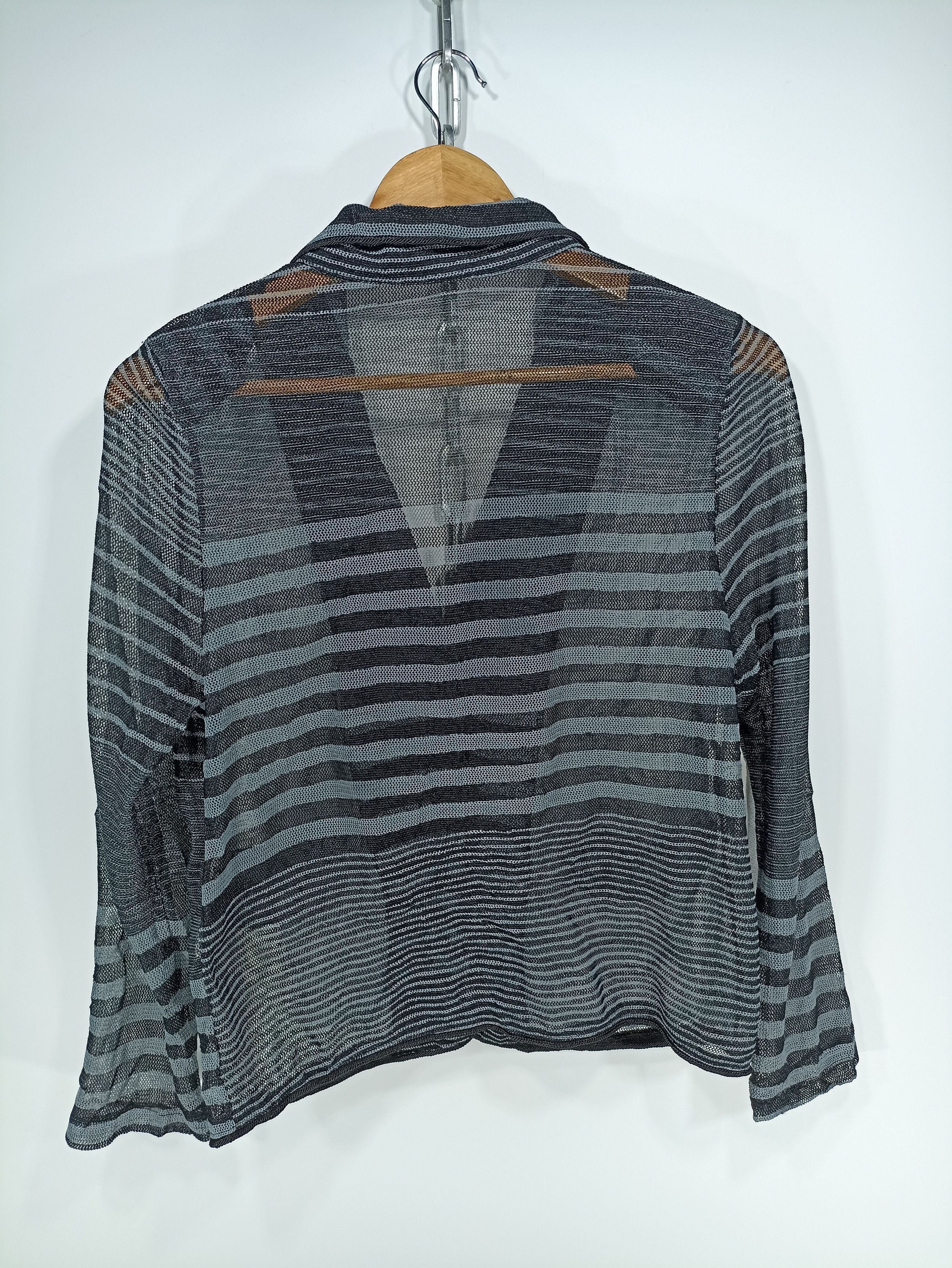 Japanese Brand × Vintage Vintage Across Mesh Jacket Size M / US 6-8 / IT 42-44 - 2 Thumbnail