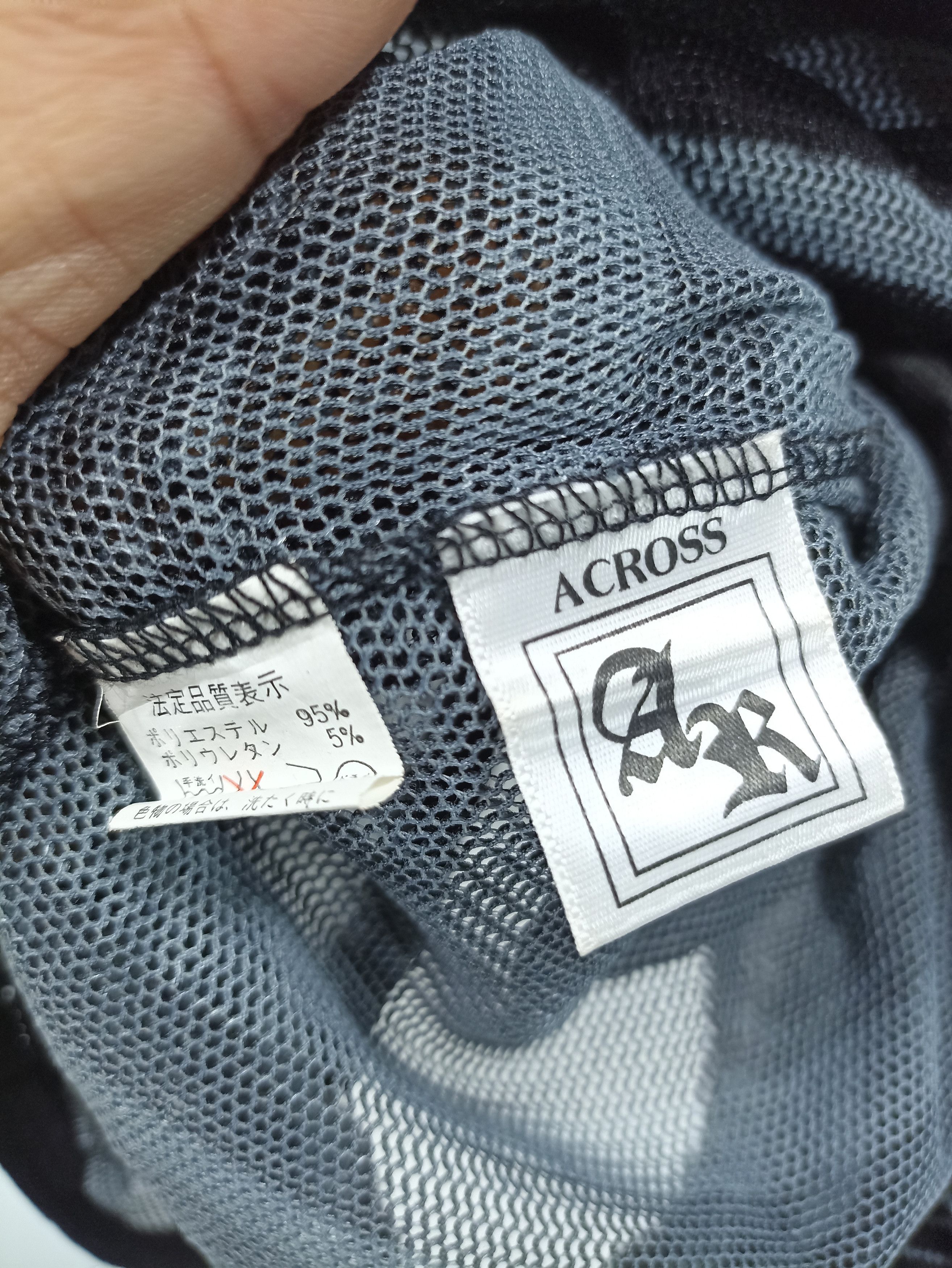 Japanese Brand × Vintage Vintage Across Mesh Jacket Size M / US 6-8 / IT 42-44 - 3 Thumbnail