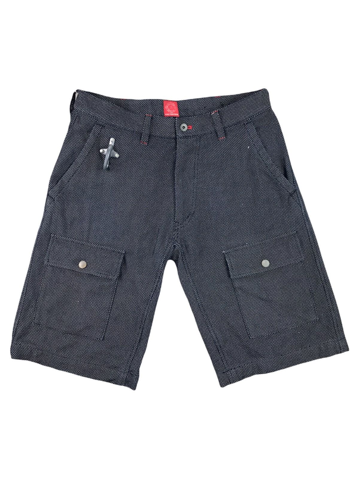Japanese Brand 🔥LITTLE TOKYO FIRE FIGHTERS JAPAN SPECIAL FABRIC SHORTS Size US 30 / EU 46 - 1 Thumbnail