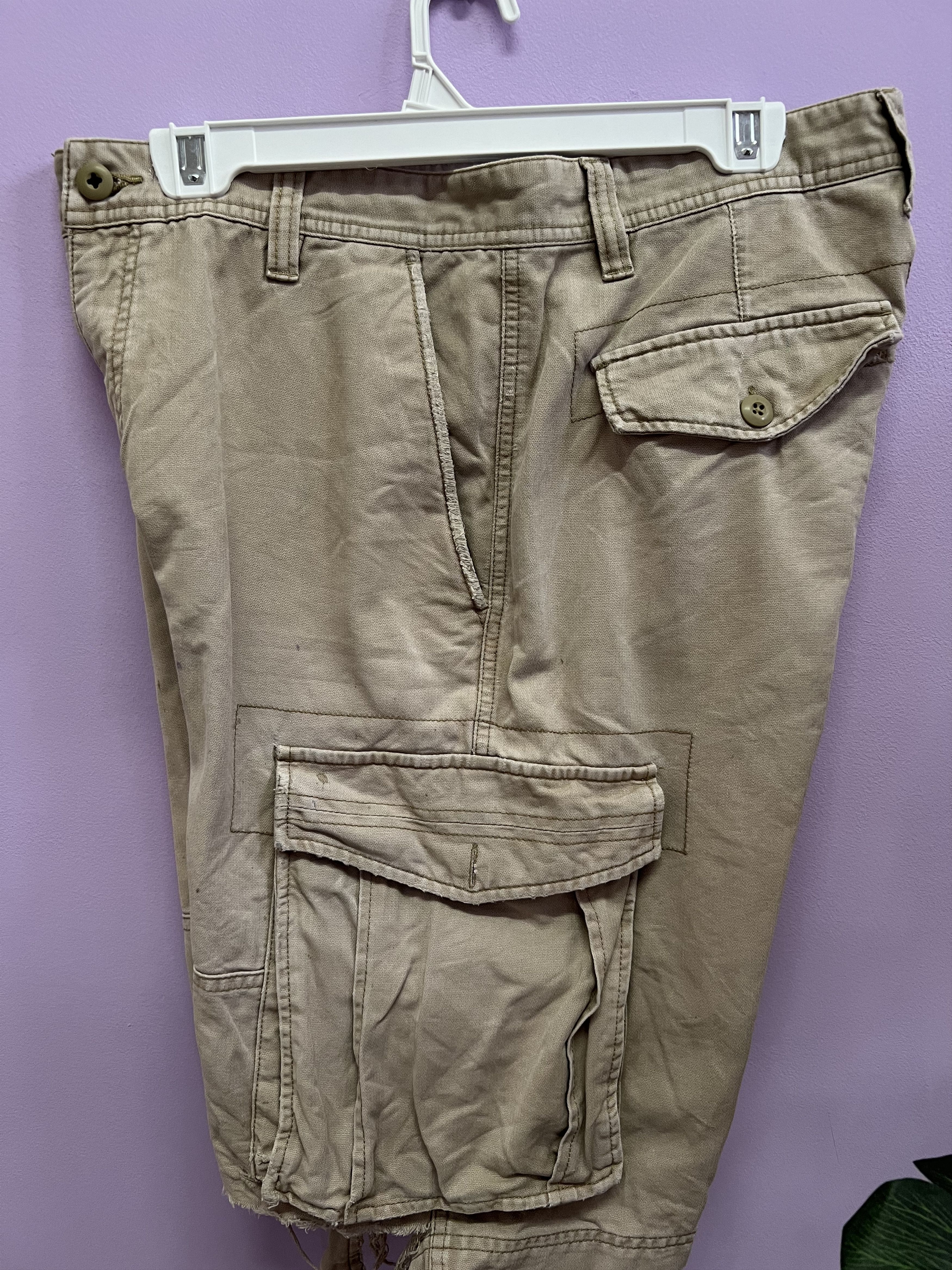 Ocean Pacific 🔥Distressed Vintage Ocean Pacific Cargo Pants Size US 34 / EU 50 - 17 Thumbnail