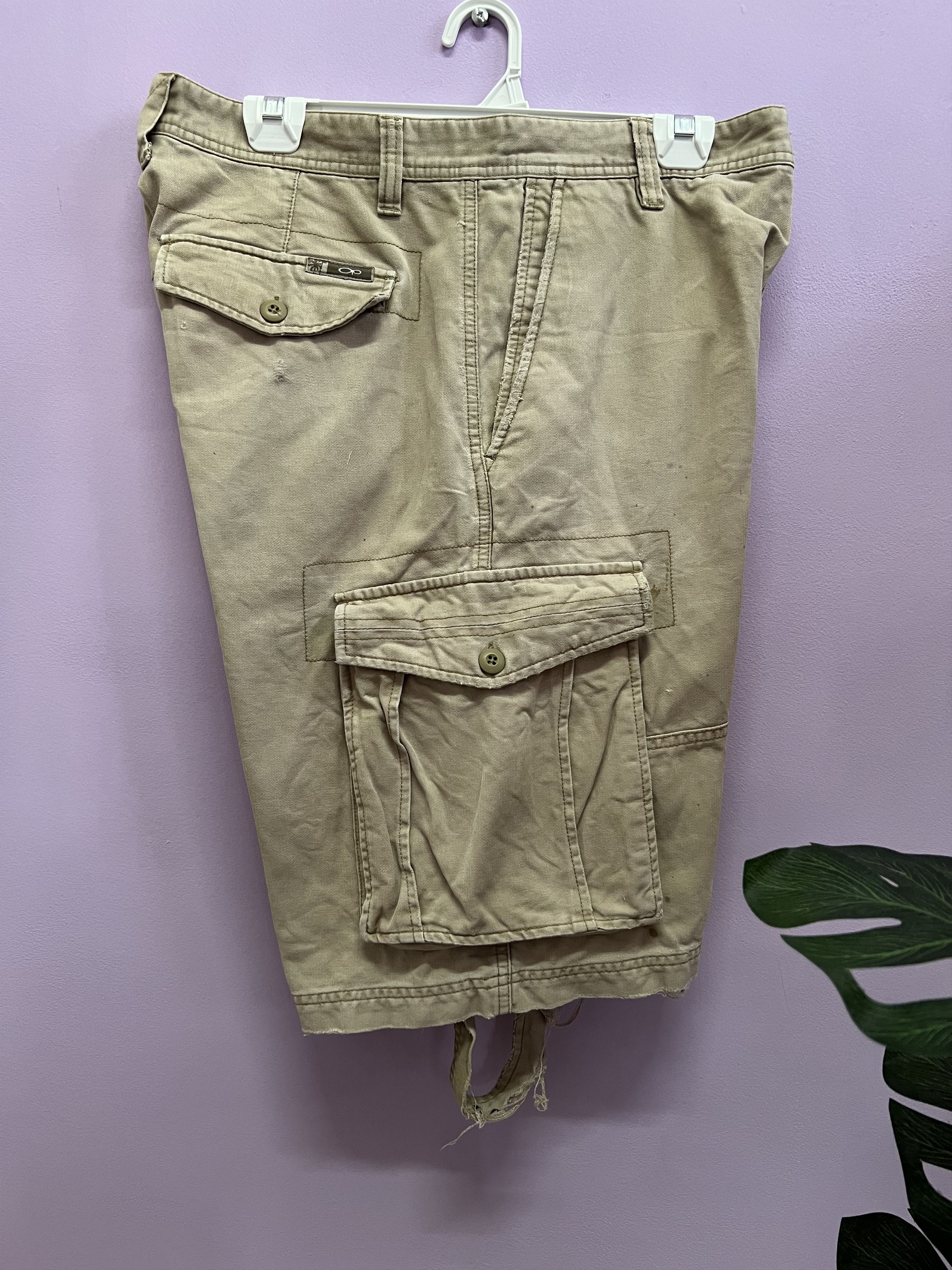 Ocean Pacific 🔥Distressed Vintage Ocean Pacific Cargo Pants Size US 34 / EU 50 - 12 Thumbnail