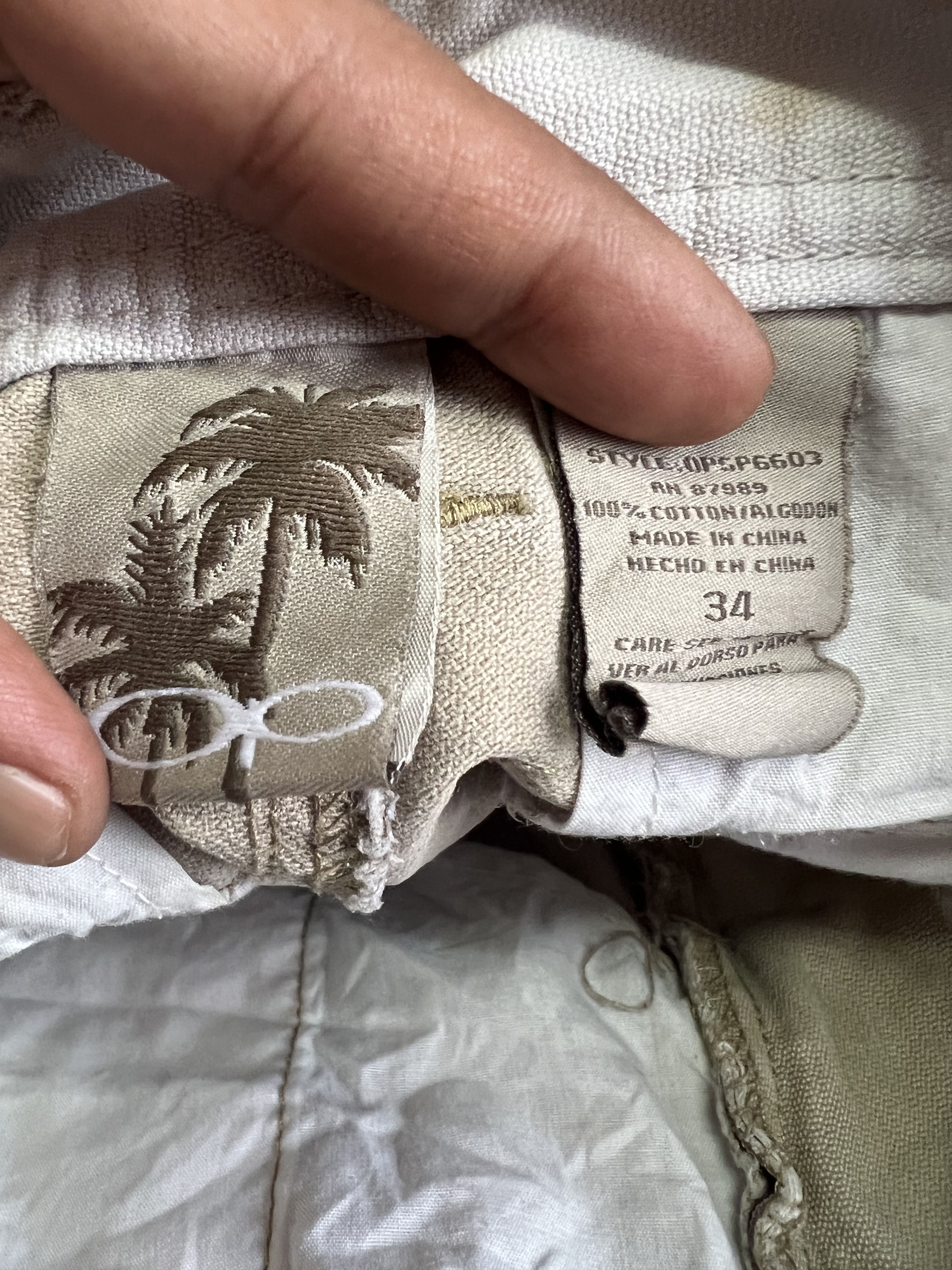 Ocean Pacific 🔥Distressed Vintage Ocean Pacific Cargo Pants Size US 34 / EU 50 - 18 Thumbnail