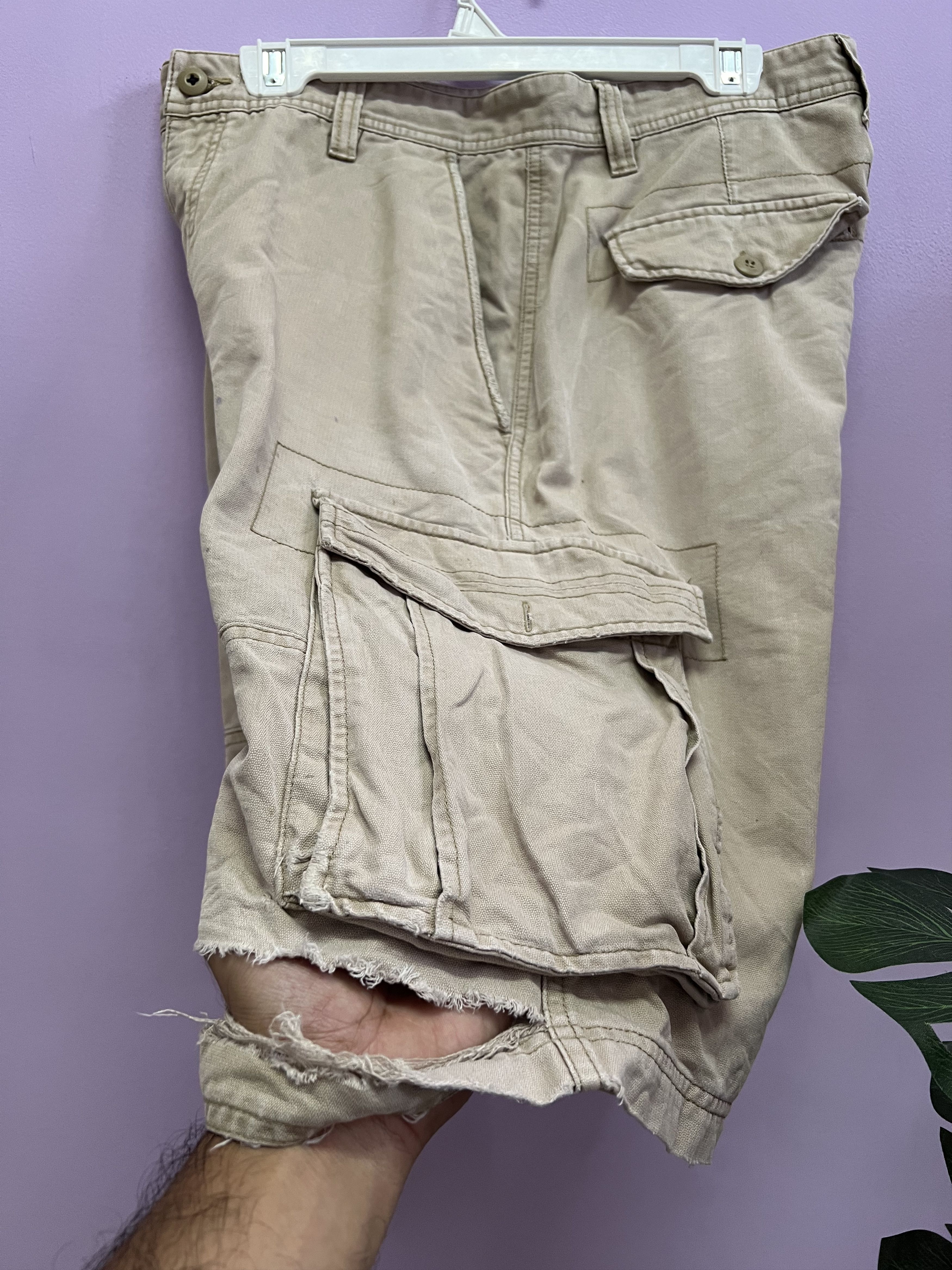 Ocean Pacific 🔥Distressed Vintage Ocean Pacific Cargo Pants Size US 34 / EU 50 - 16 Thumbnail