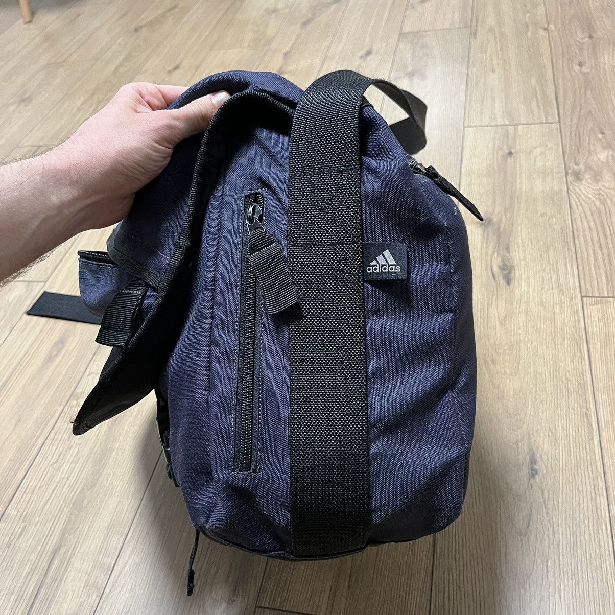 Adidas Adidas Vintage Y2k Gorpcore Very Big Bag Size ONE SIZE - 6 Thumbnail