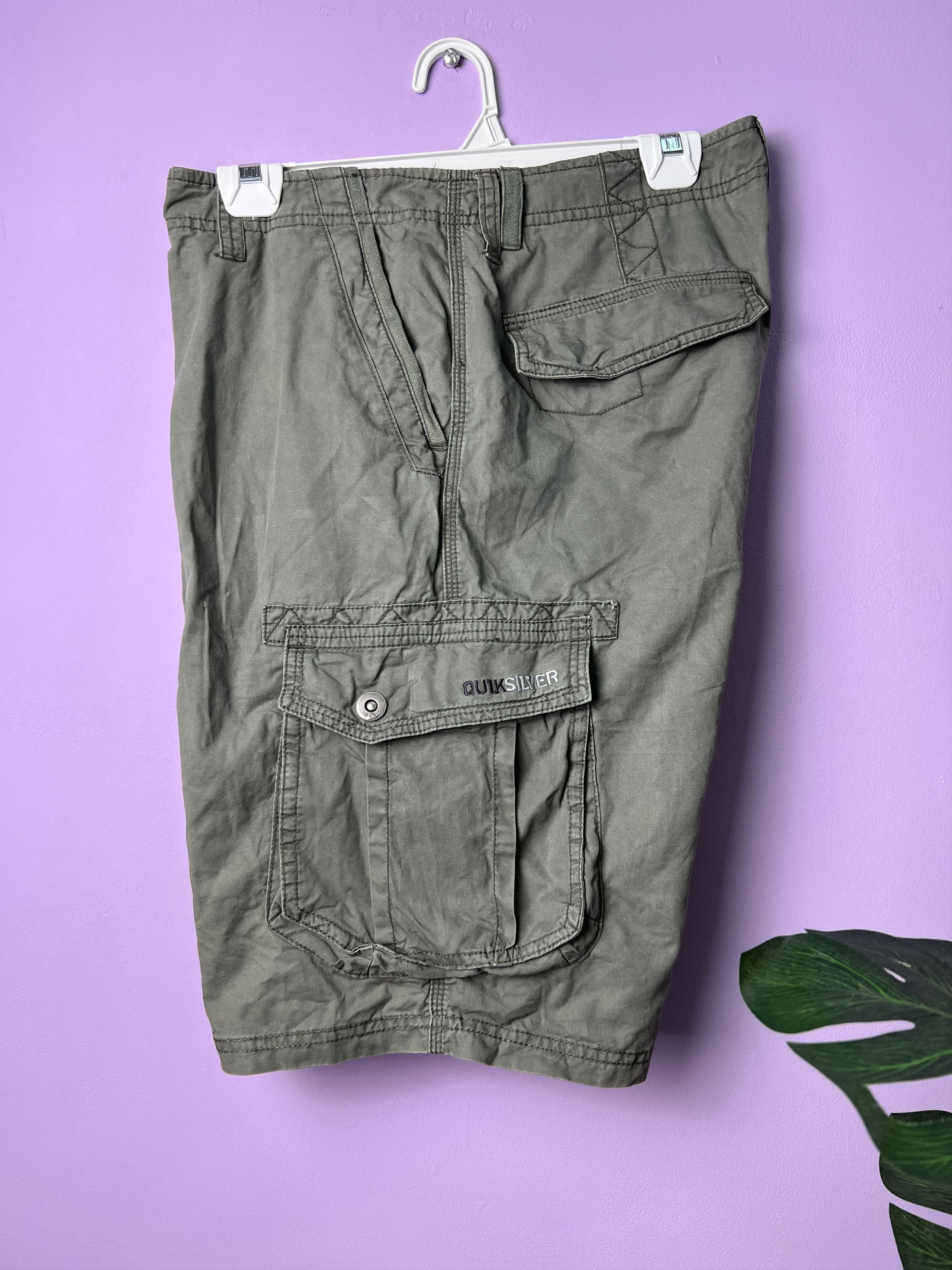 Quiksilver 🔥Vintage Quiksilver Cargo Pants Size US 35 - 12 Thumbnail