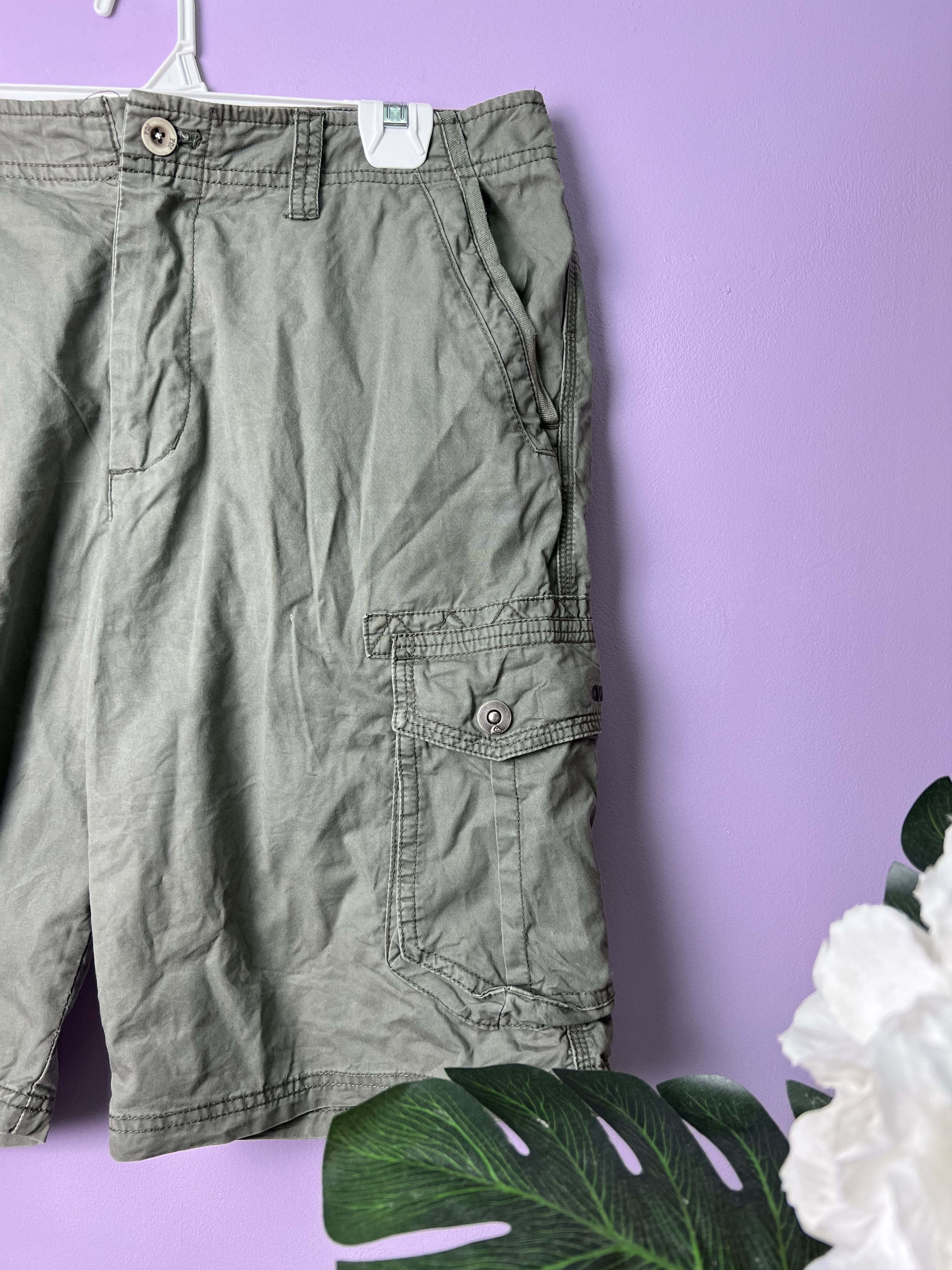Quiksilver 🔥Vintage Quiksilver Cargo Pants Size US 35 - 4 Thumbnail