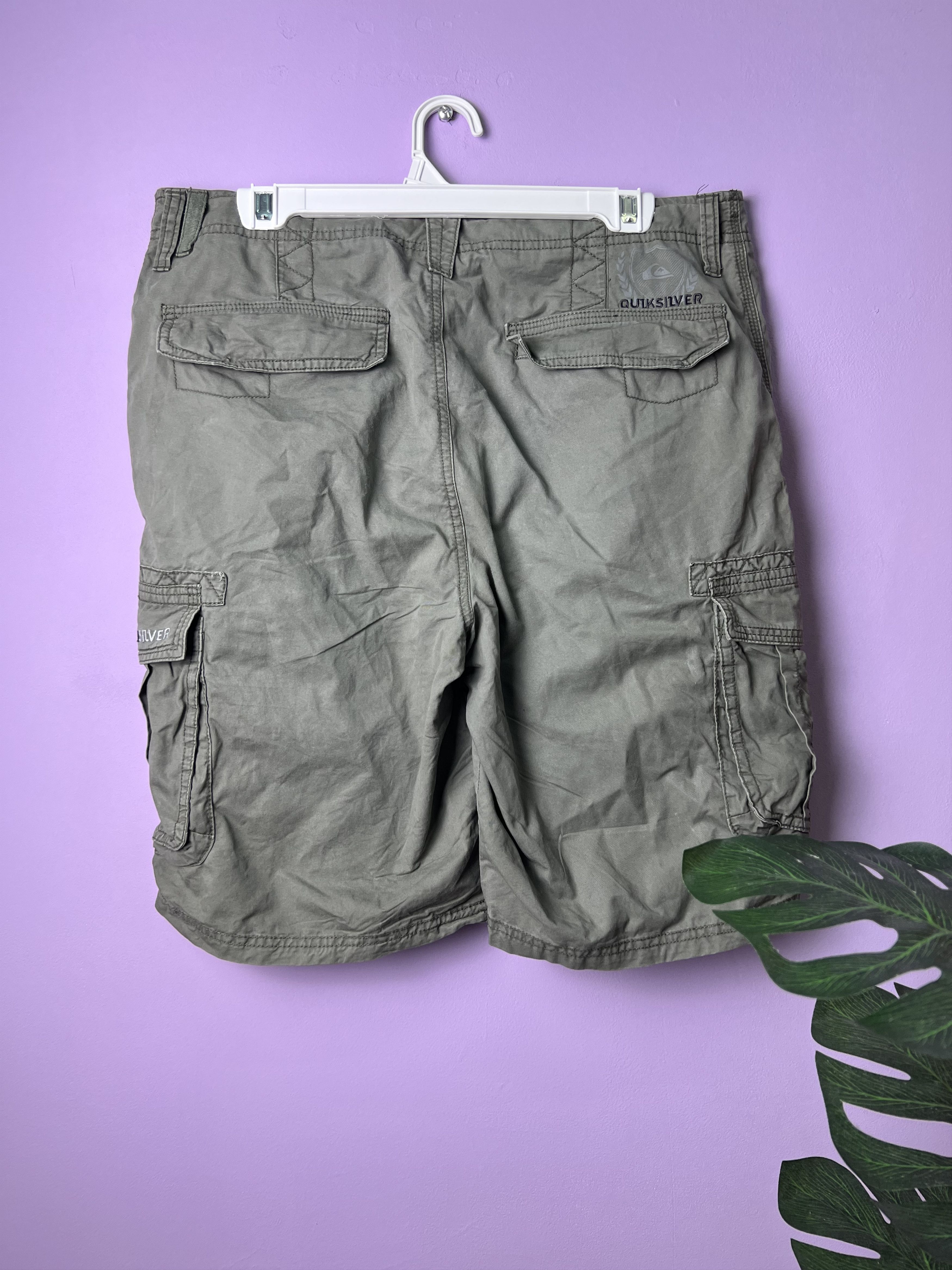 Quiksilver 🔥Vintage Quiksilver Cargo Pants Size US 35 - 2 Thumbnail