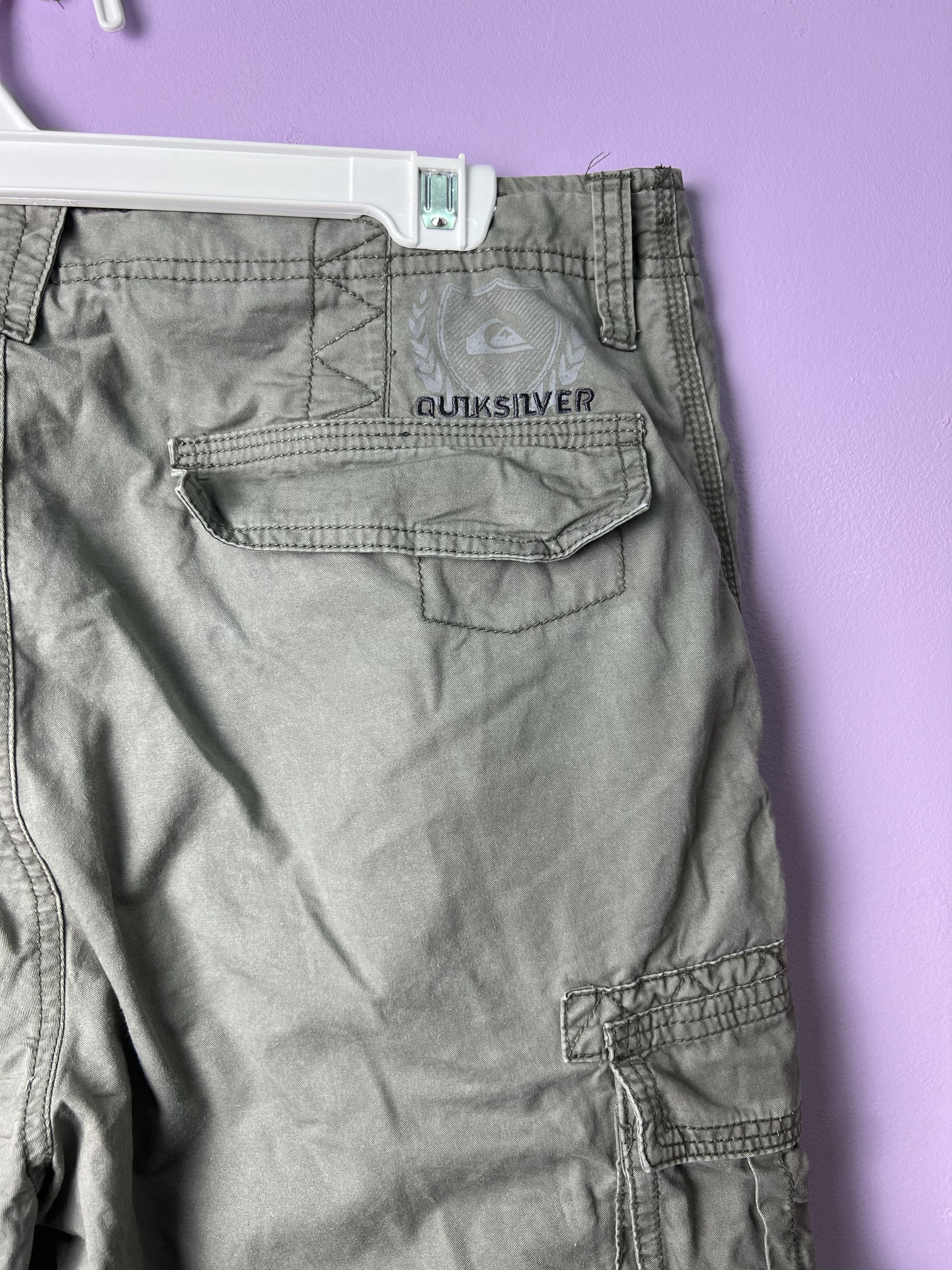 Quiksilver 🔥Vintage Quiksilver Cargo Pants Size US 35 - 11 Thumbnail