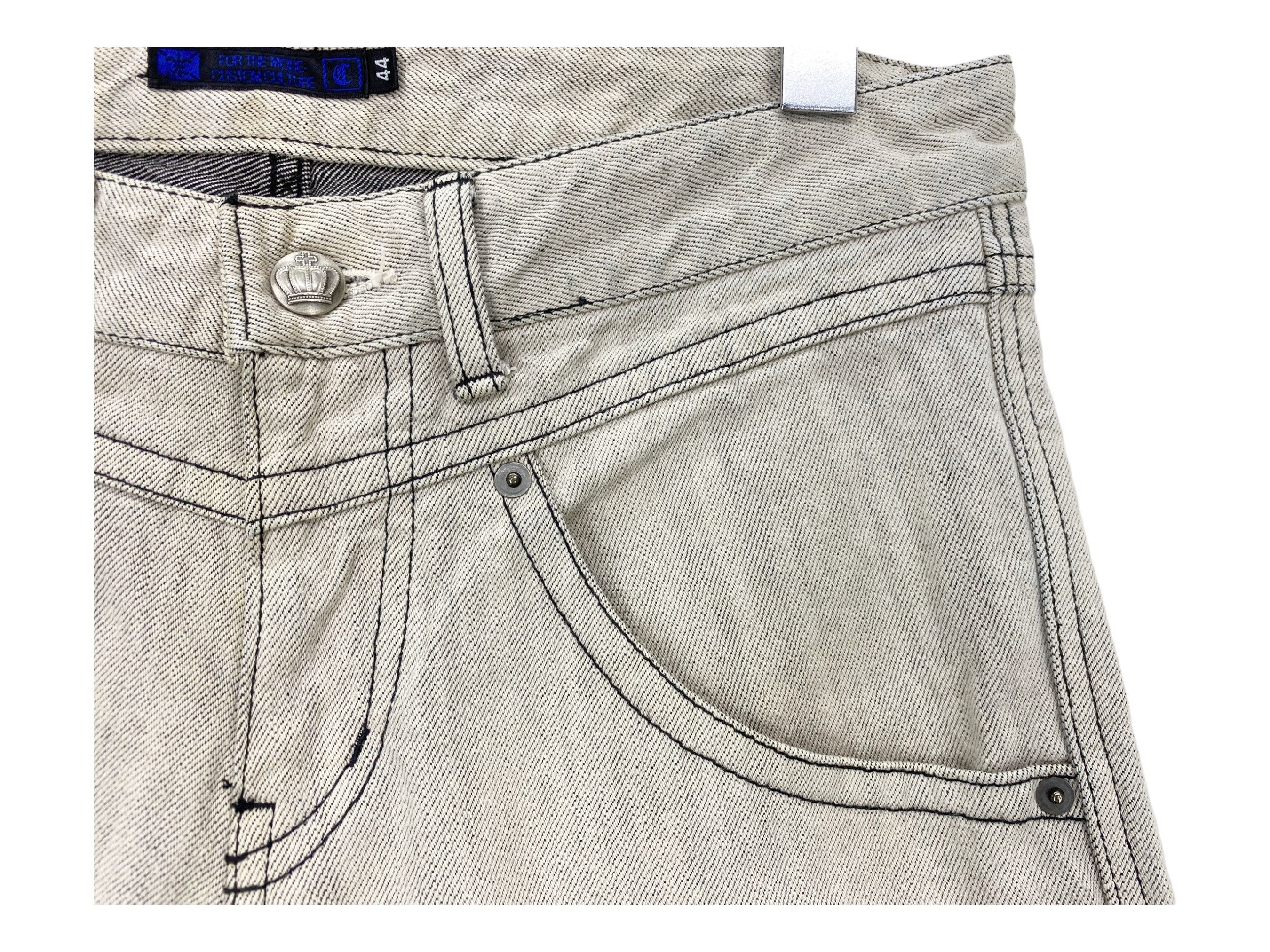 Japanese Brand Japanese Brand Custom Culture Stripes Jeans Punk Style Denim Size US 30 / EU 46 - 10 Thumbnail