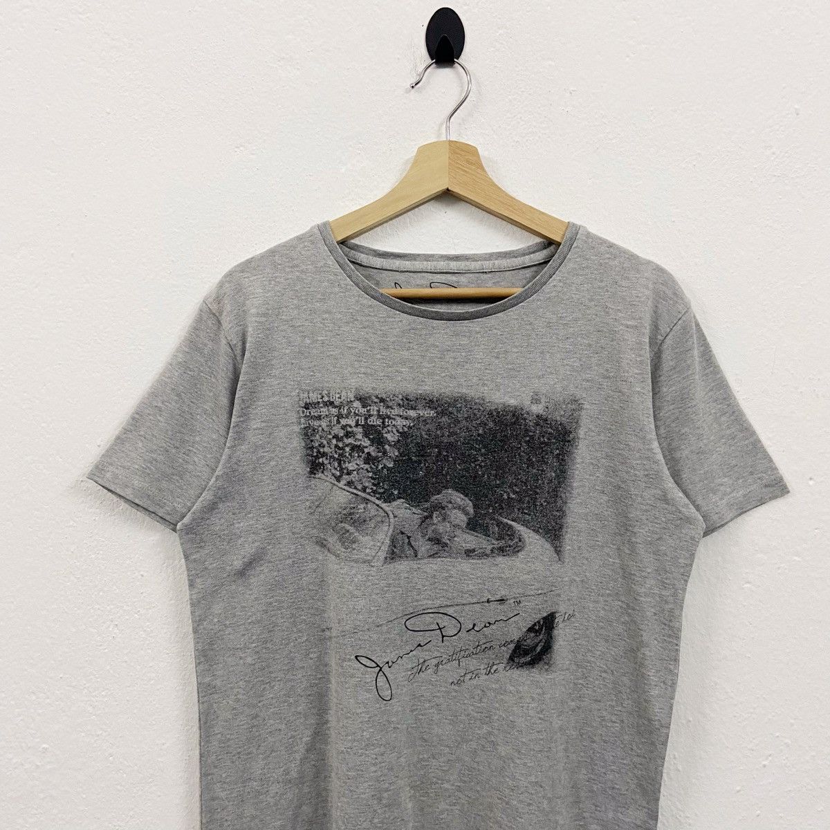 Band Tees Rare James Dean Photo Print Tshirt Size US M / EU 48-50 / 2 - 2 Thumbnail