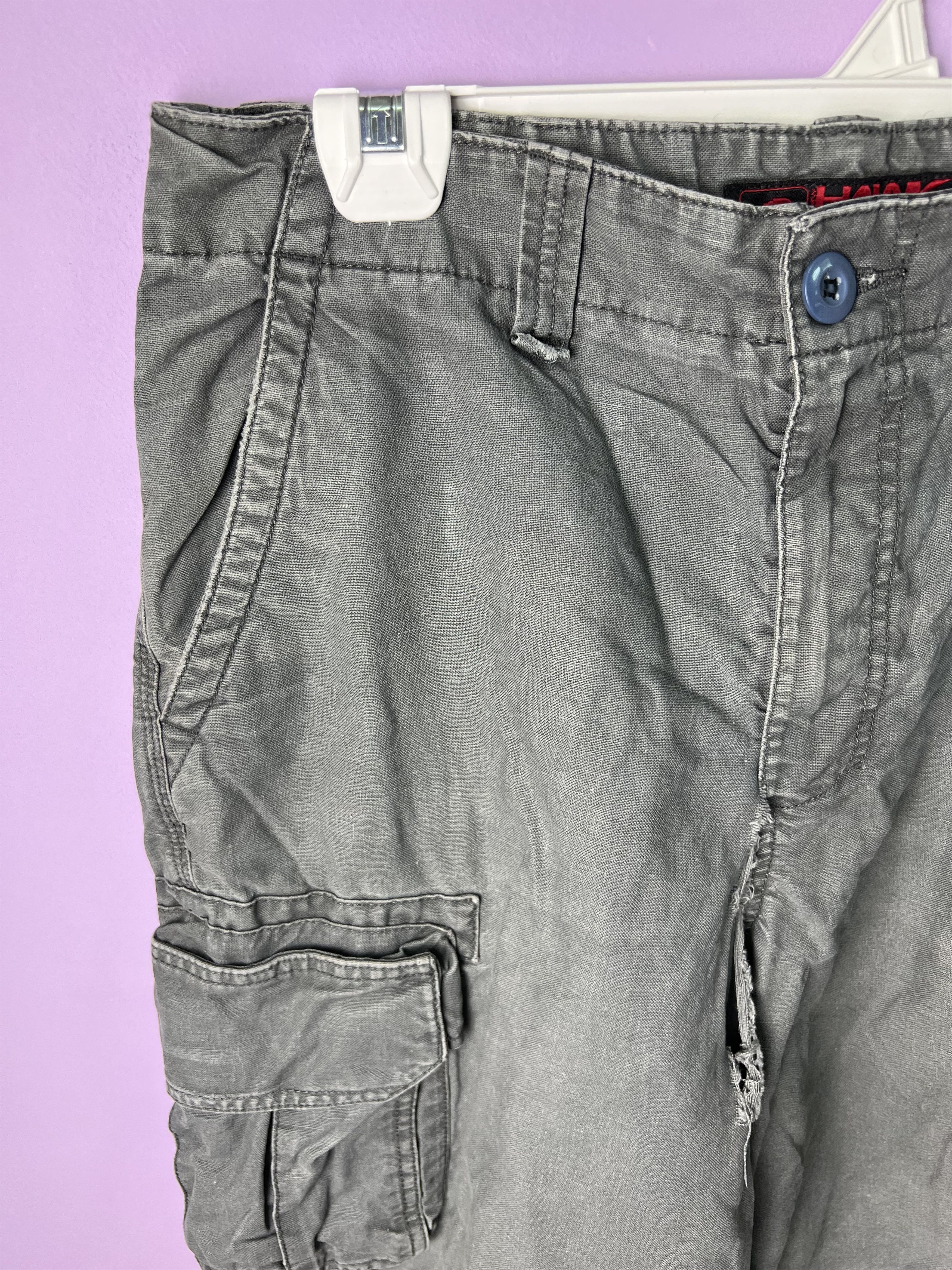 Tony Hawk 🔥Distressed Tony Hawk Skateboarding Cargo Pants Size US 32 / EU 48 - 5 Thumbnail