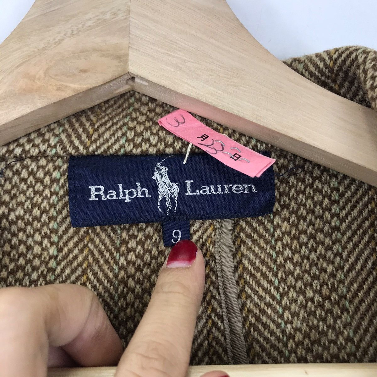 Polo Ralph Lauren Vintage RALPH LAUREN RL Wool Coat Jacket Polo Size US M / EU 48-50 / 2 - 4 Thumbnail