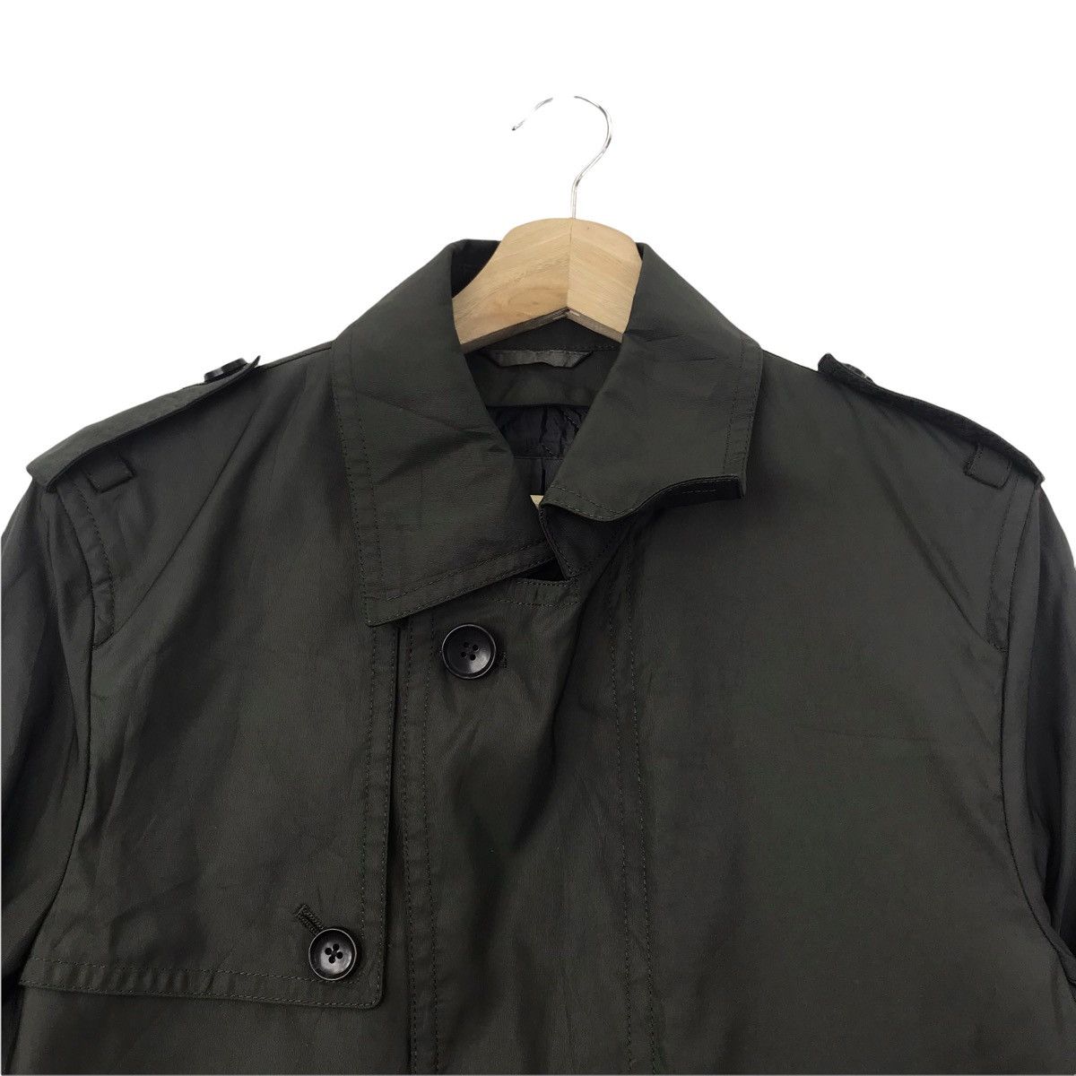 Calvin Klein CALVIN KLEIN CK Jeans Black Light Jacket Parka Coat Size US M / EU 48-50 / 2 - 2 Thumbnail
