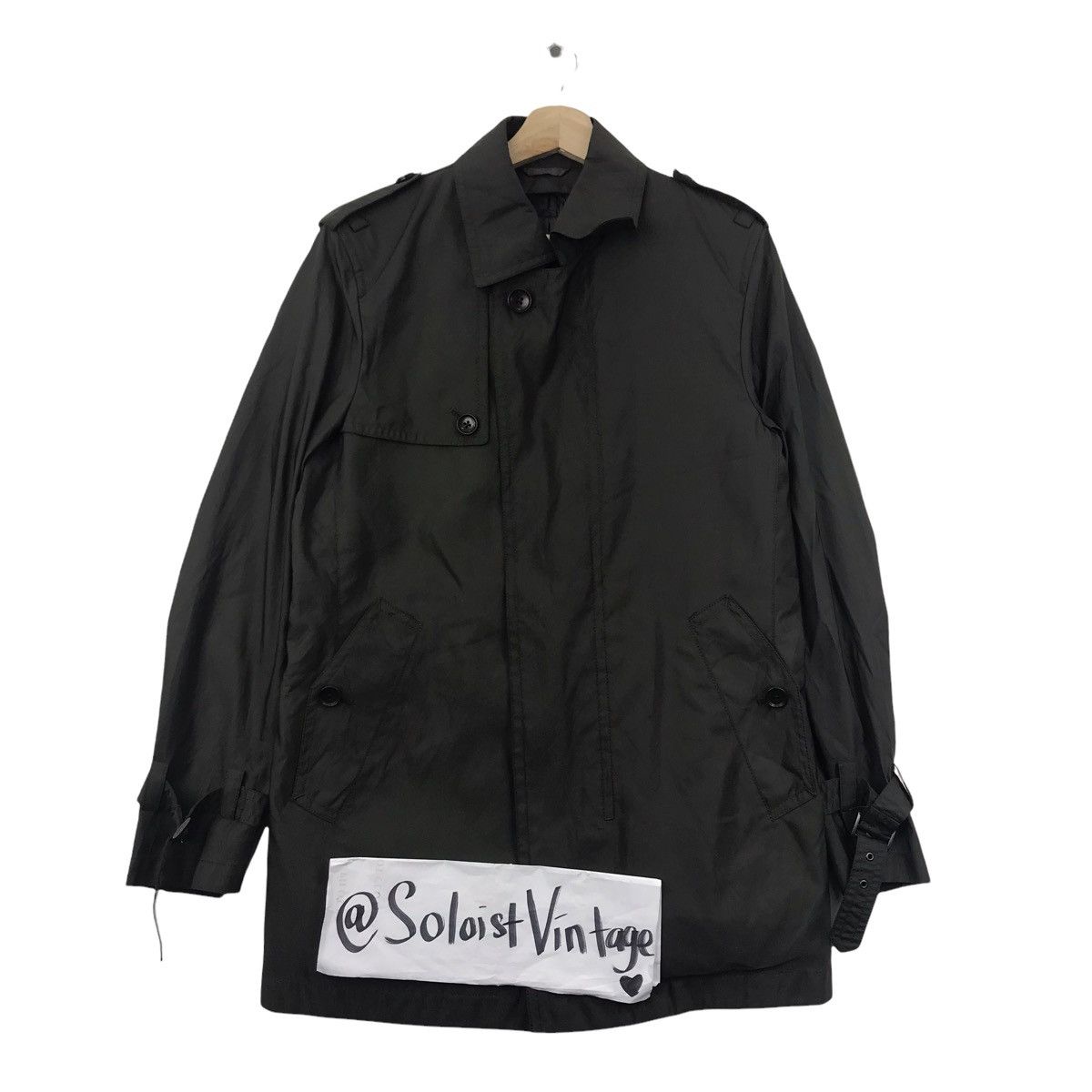 Calvin Klein CALVIN KLEIN CK Jeans Black Light Jacket Parka Coat Size US M / EU 48-50 / 2 - 1 Thumbnail