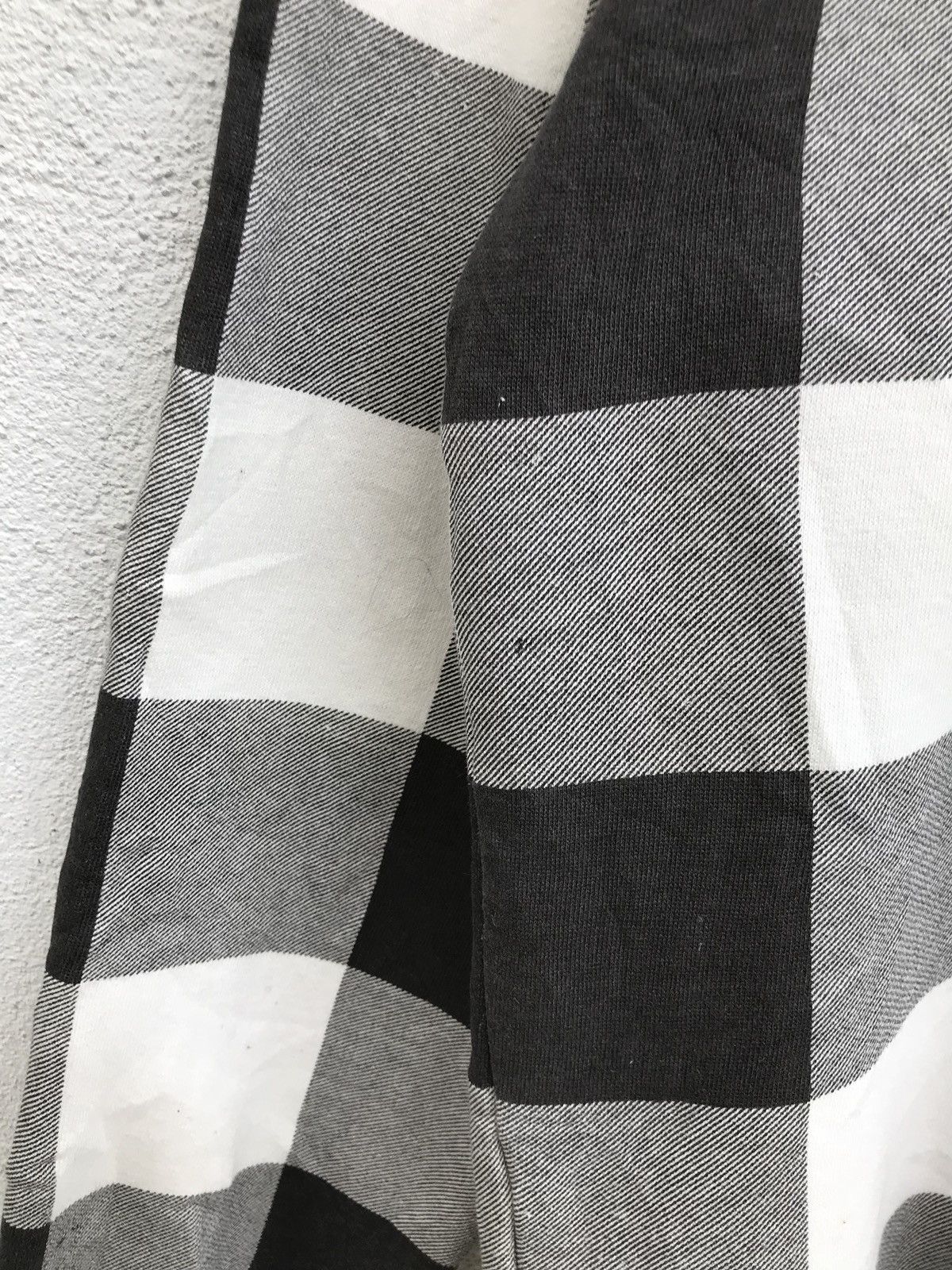 Designer × Japanese Brand Checked Zipper Jacket Funky Bass Brand Fleece Lining Size US M / EU 48-50 / 2 - 8 Thumbnail