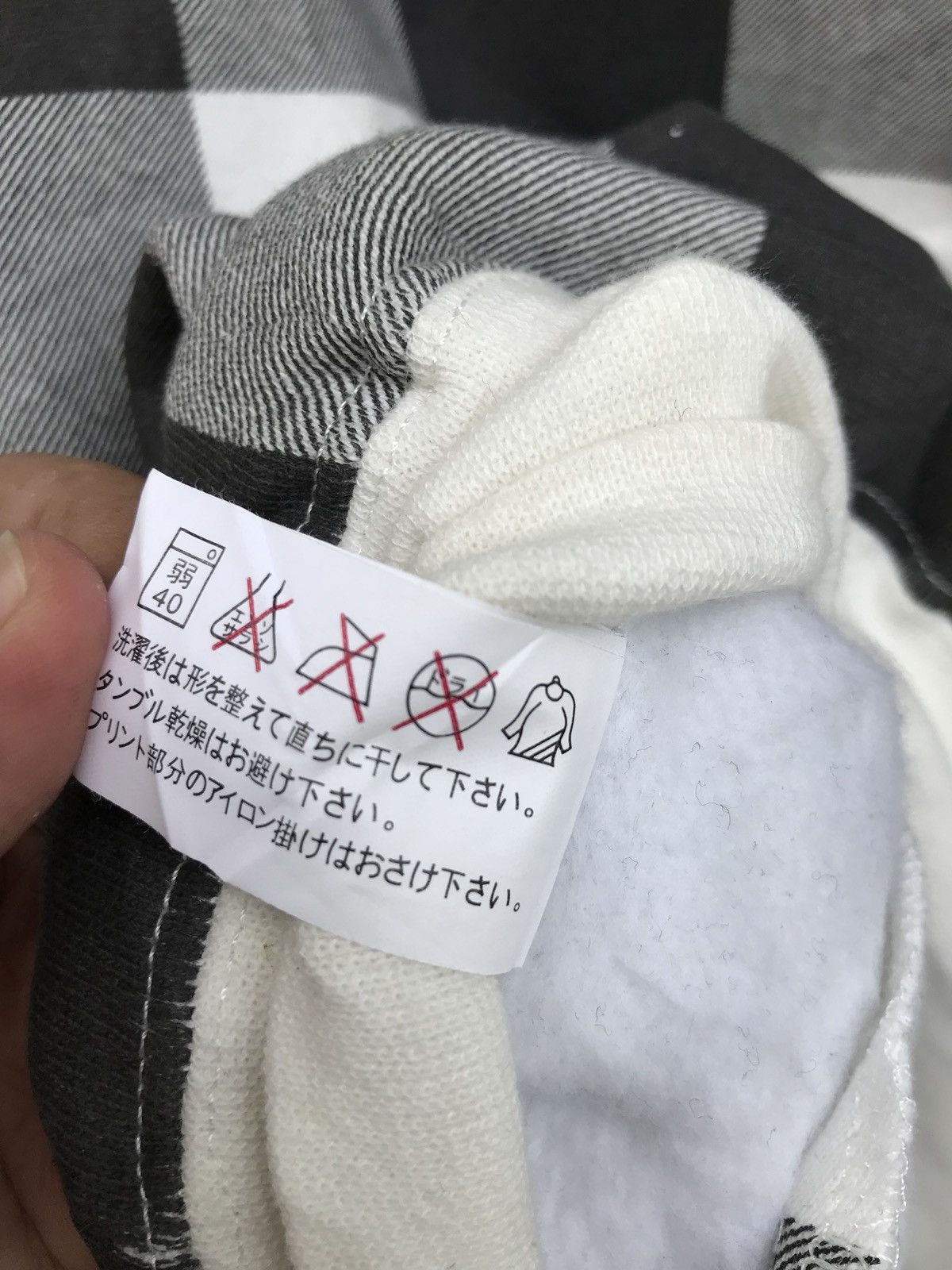 Designer × Japanese Brand Checked Zipper Jacket Funky Bass Brand Fleece Lining Size US M / EU 48-50 / 2 - 16 Thumbnail