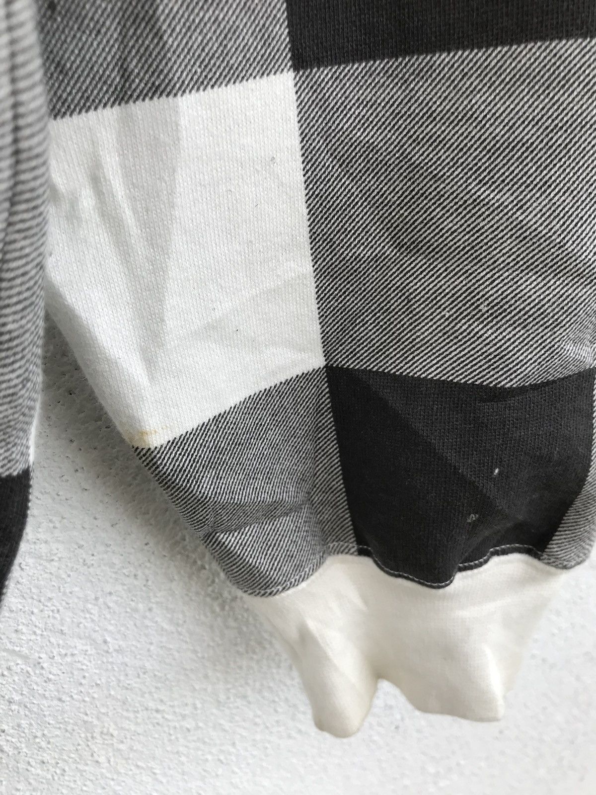 Designer × Japanese Brand Checked Zipper Jacket Funky Bass Brand Fleece Lining Size US M / EU 48-50 / 2 - 11 Thumbnail