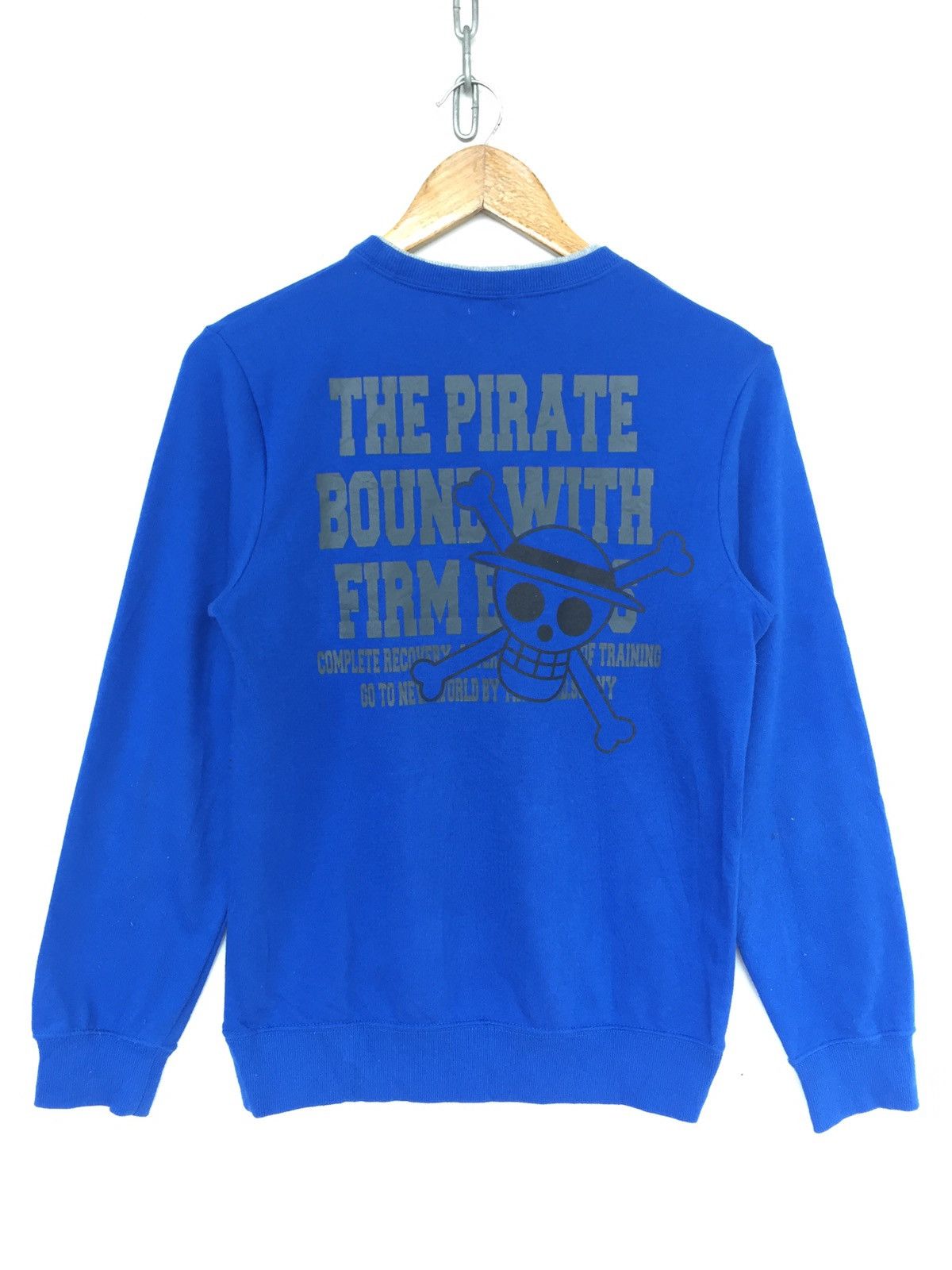 Anime × Japanese Brand × One Piece Vintage Anime One Piece Sweatshirt Overprint 18:5x25 Size S / US 4 / IT 40 - 3 Thumbnail