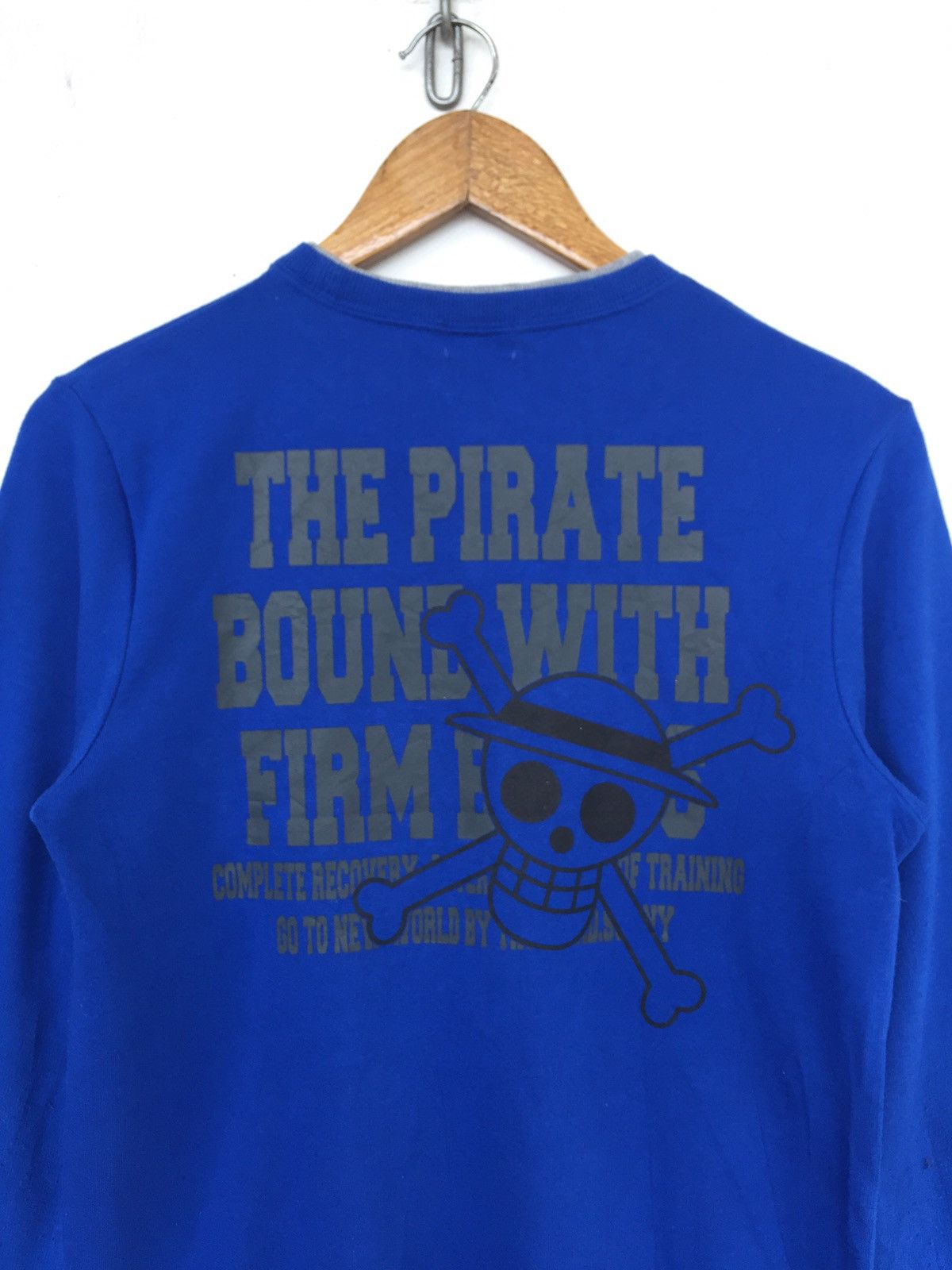 Anime × Japanese Brand × One Piece Vintage Anime One Piece Sweatshirt Overprint 18:5x25 Size S / US 4 / IT 40 - 5 Thumbnail