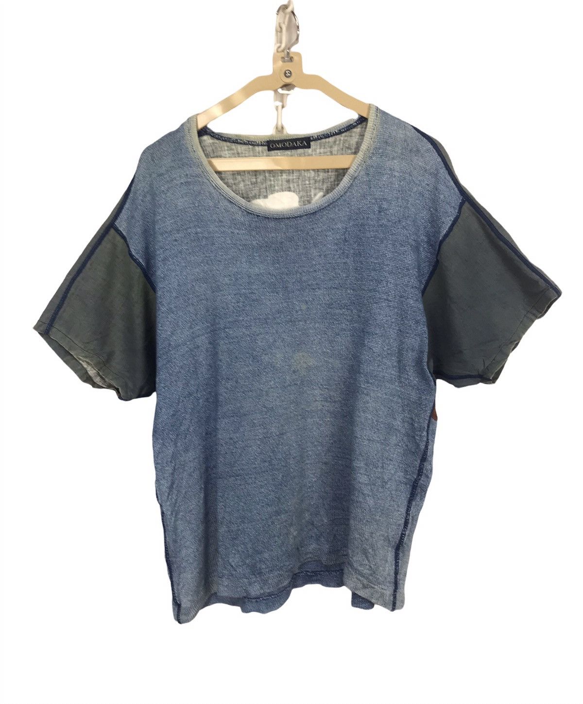 Japanese Brand Japanese brand distressed printed tshirt by omodaka Size US M / EU 48-50 / 2 - 3 Thumbnail