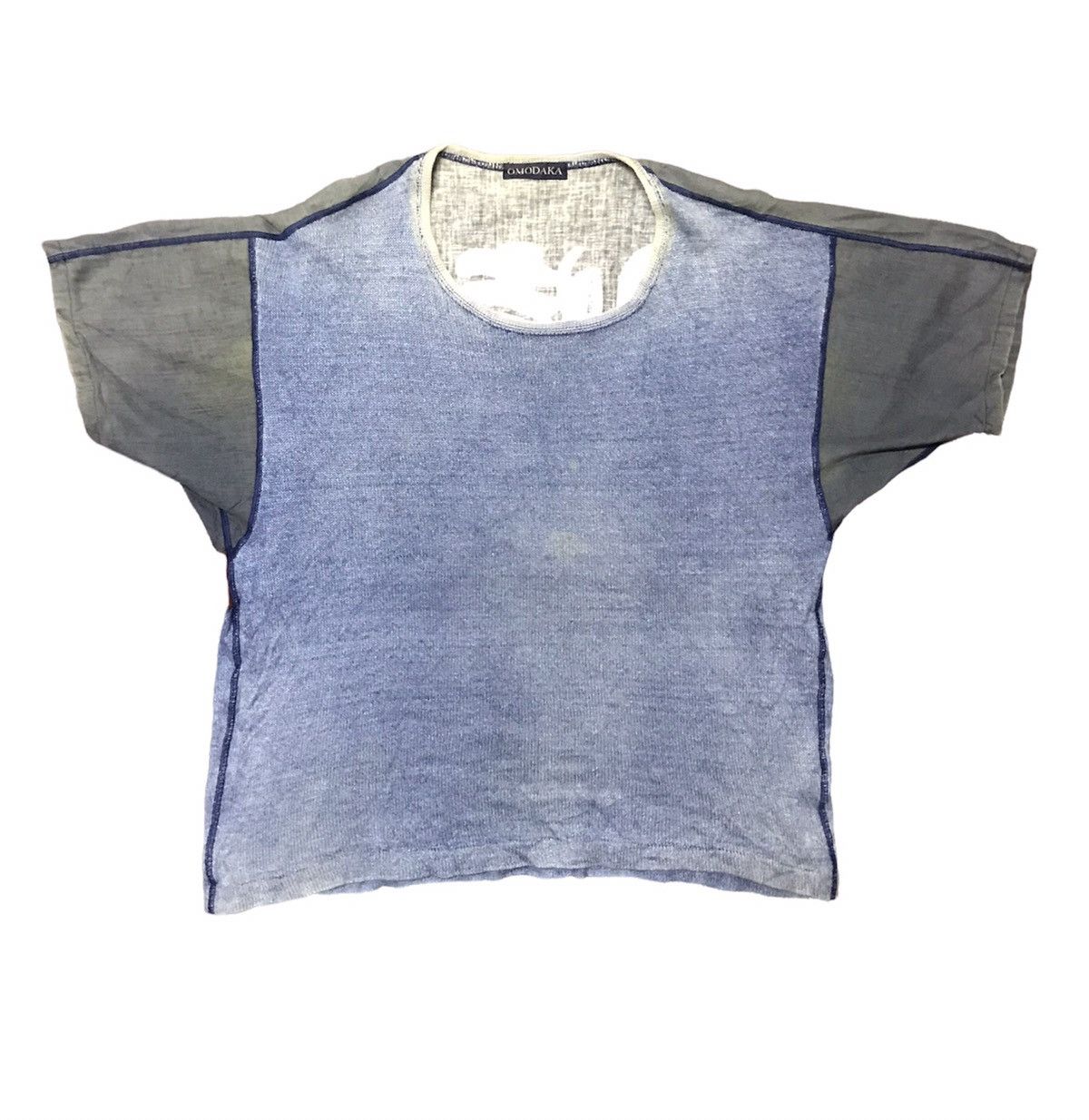 Japanese Brand Japanese brand distressed printed tshirt by omodaka Size US M / EU 48-50 / 2 - 1 Thumbnail