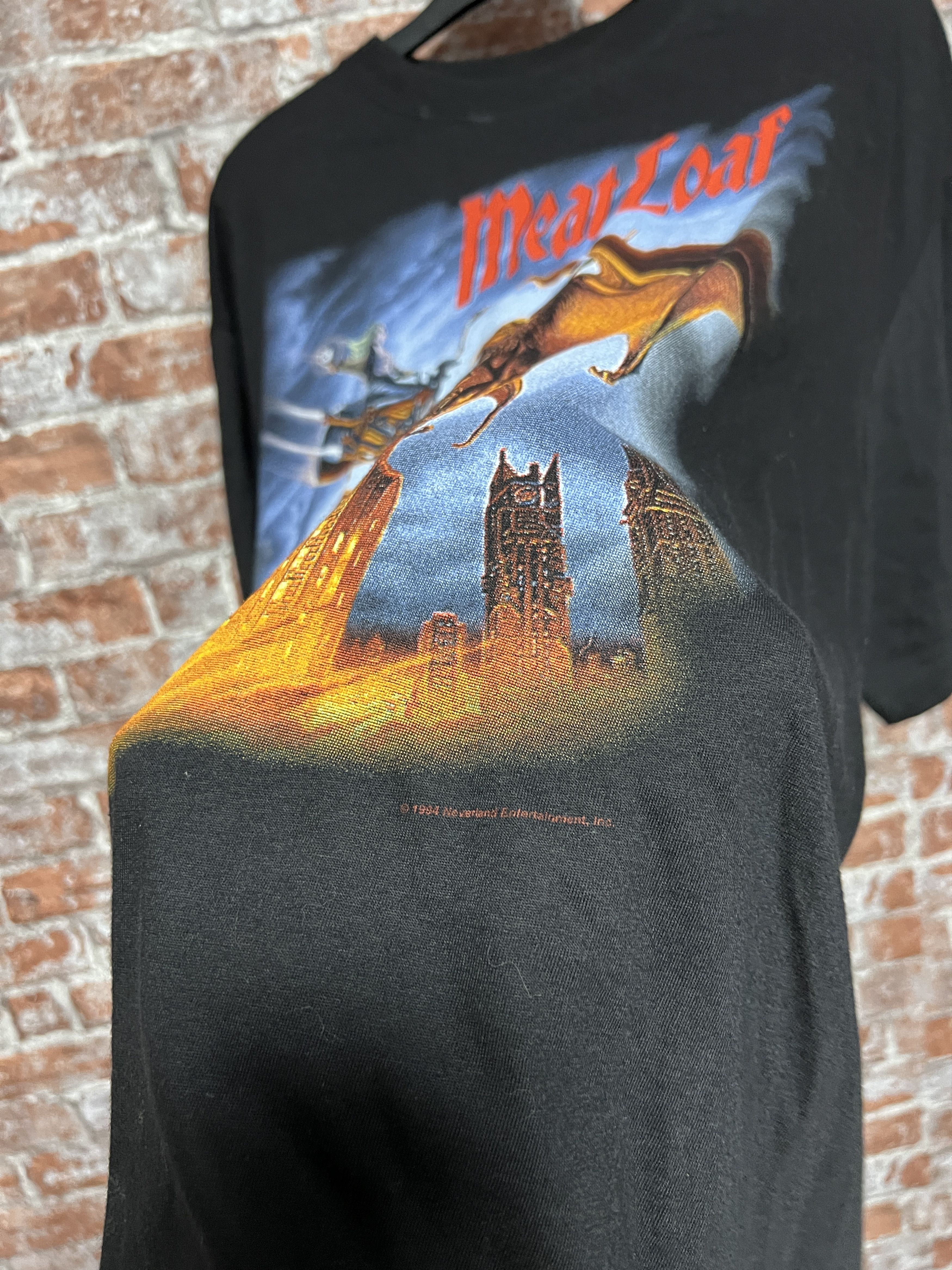 Band Tees Meat Loaf 1994 Vintage Tee Size US XL / EU 56 / 4 - 9 Thumbnail