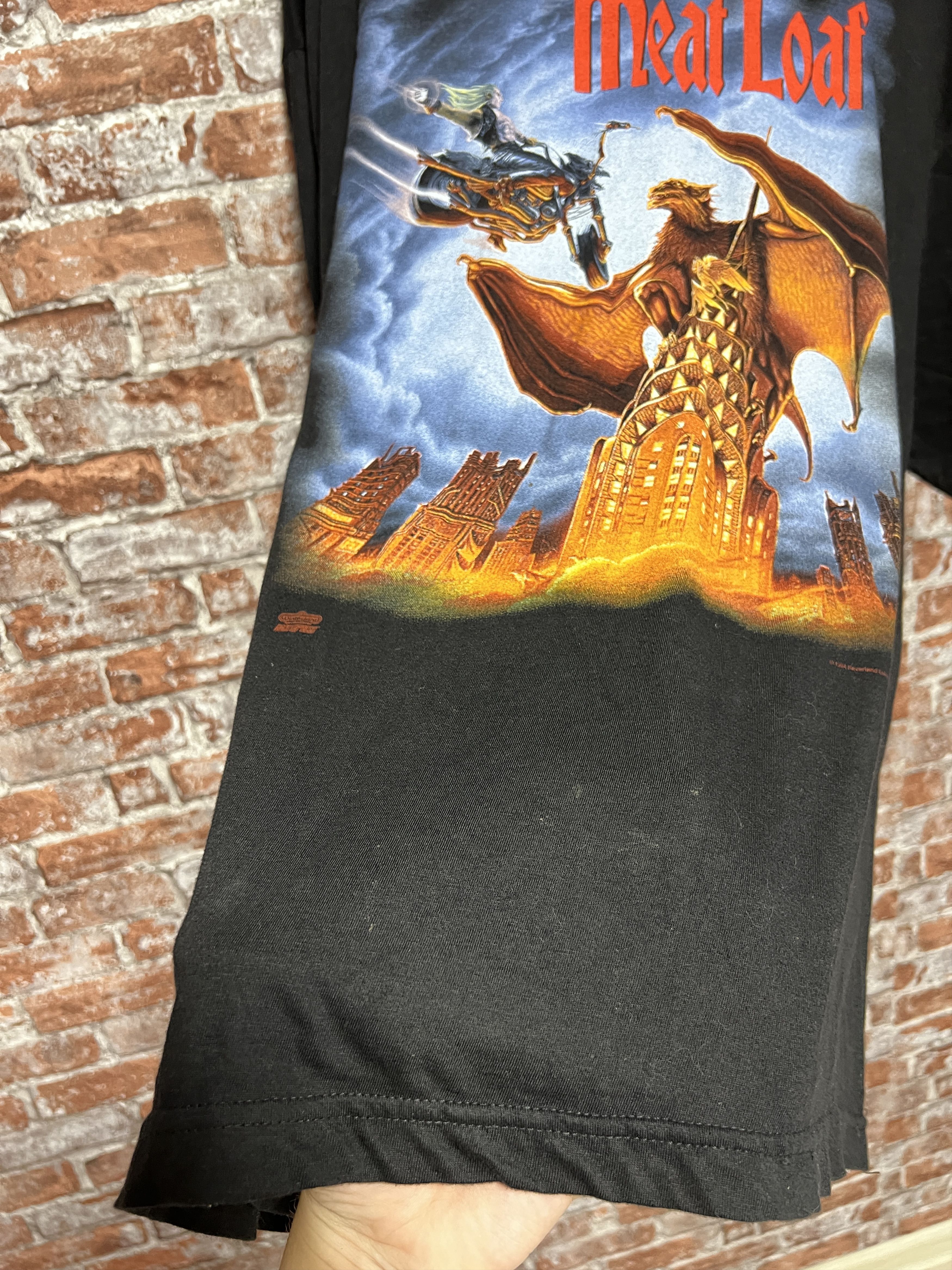 Band Tees Meat Loaf 1994 Vintage Tee Size US XL / EU 56 / 4 - 10 Thumbnail