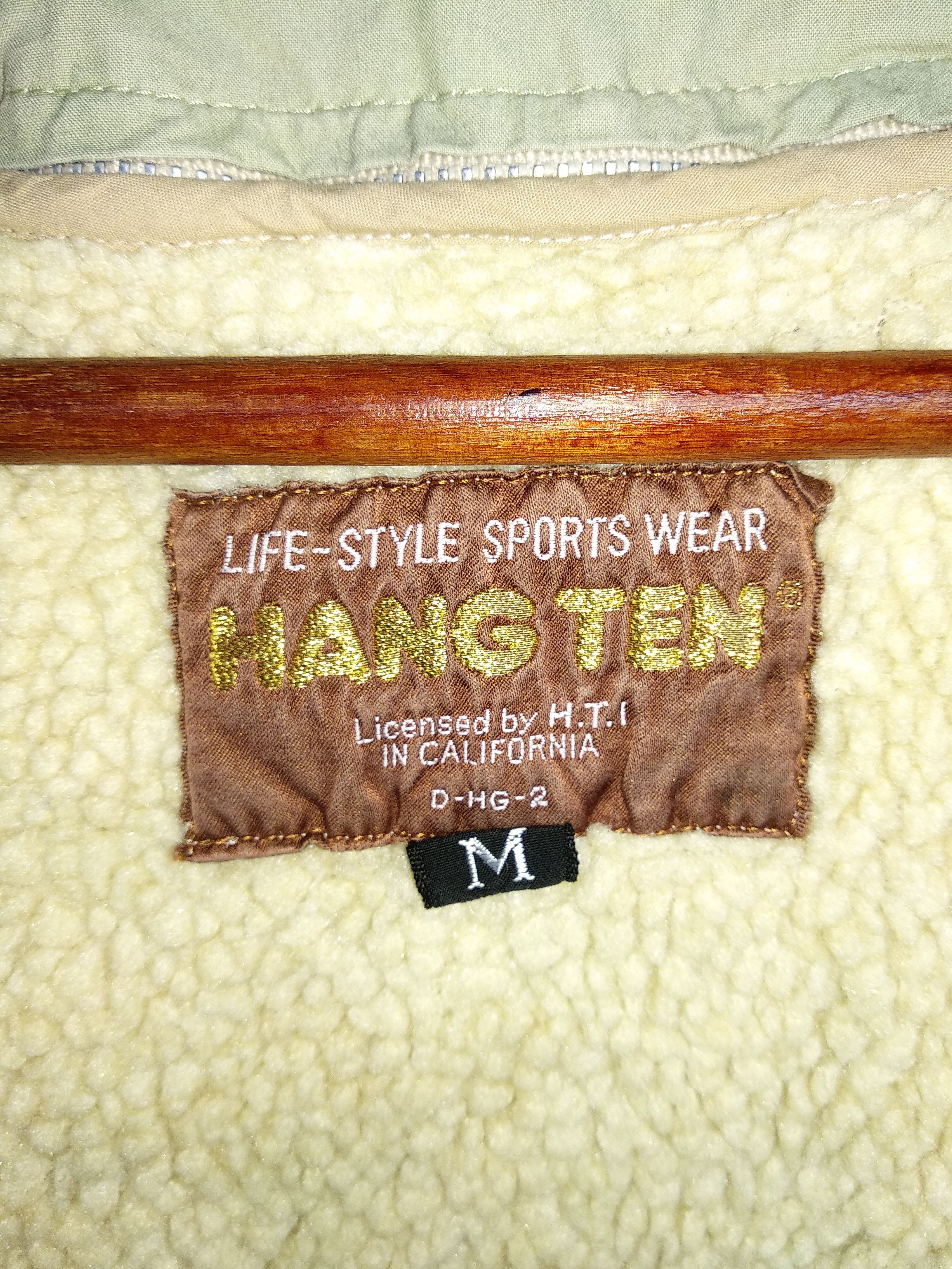 Hang Ten Vintage HangTen Bomber Jacket/Size M/Full Zip Size US M / EU 48-50 / 2 - 6 Thumbnail