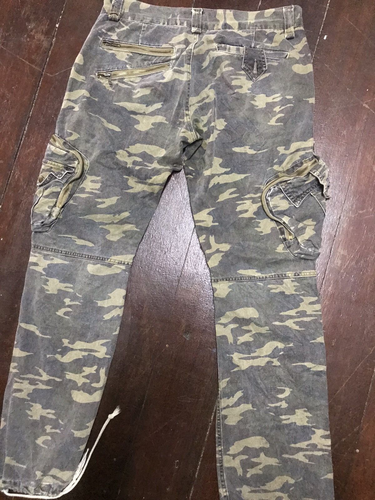 Japanese Brand Military style camo cargo pant multi pocket by brthbreath Size US 32 / EU 48 - 11 Thumbnail